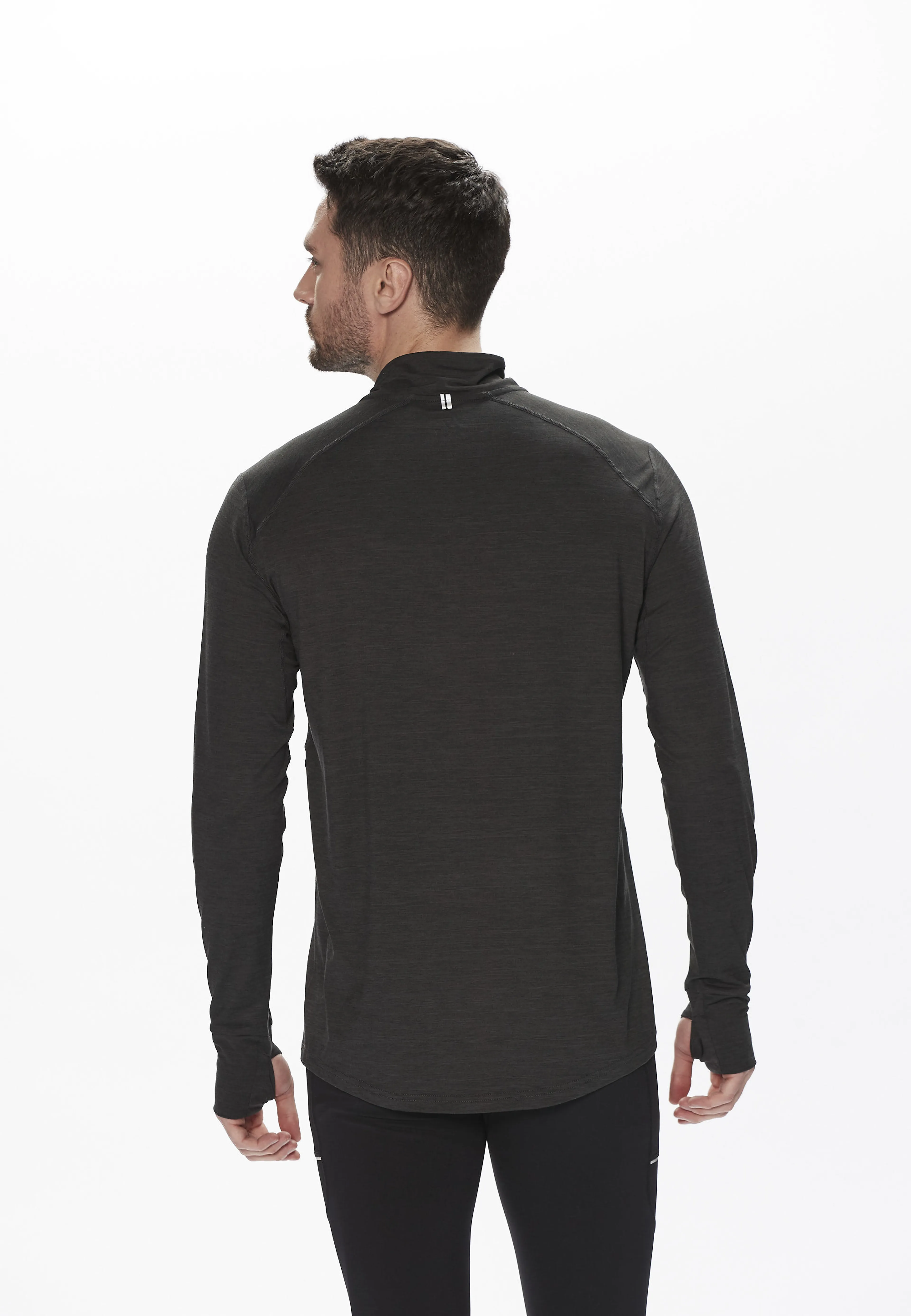 Hillon Melange Midlayer Herre