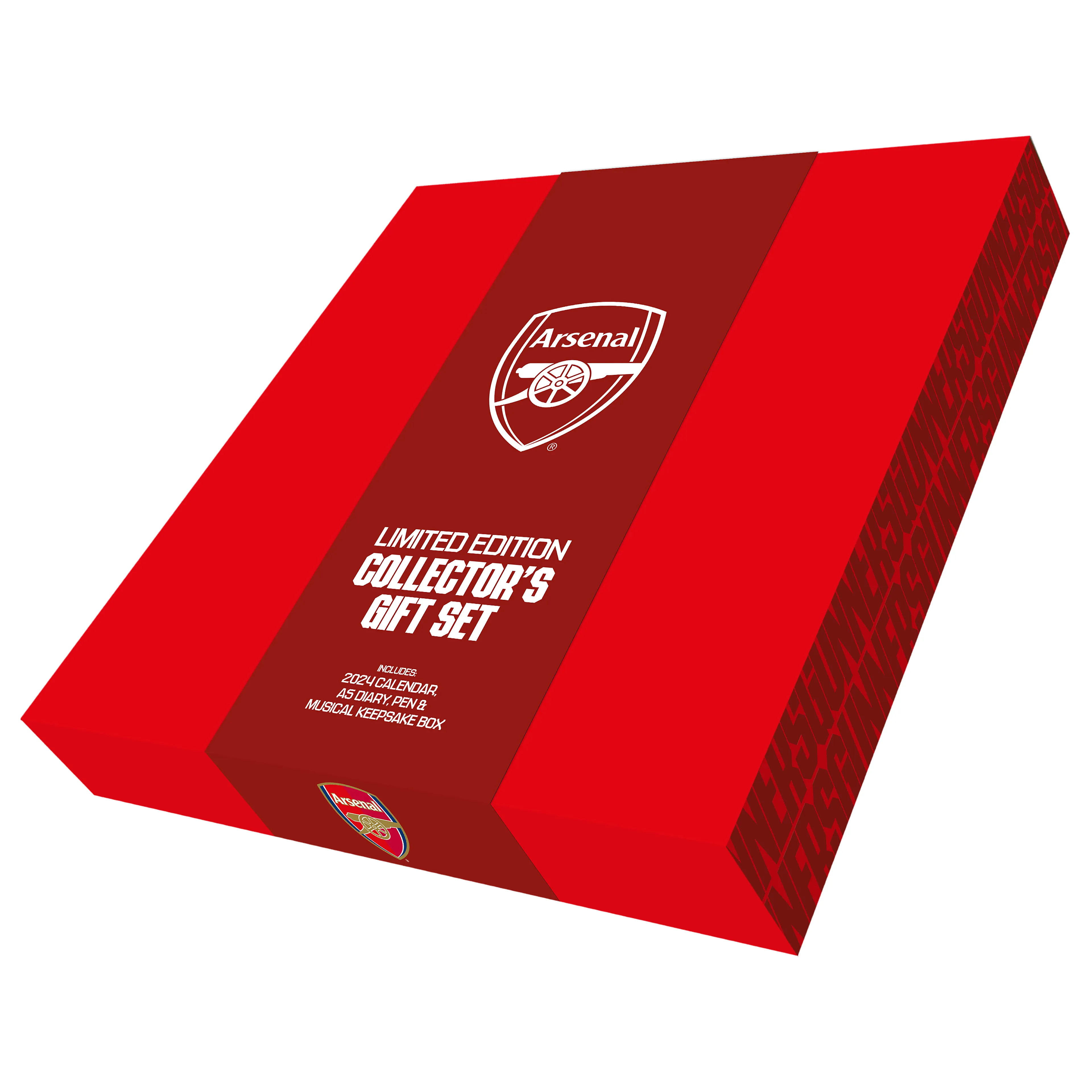 ARSENAL FC 2024 KALENDER & DAGBOK, MUSIKK GIFT BOKS