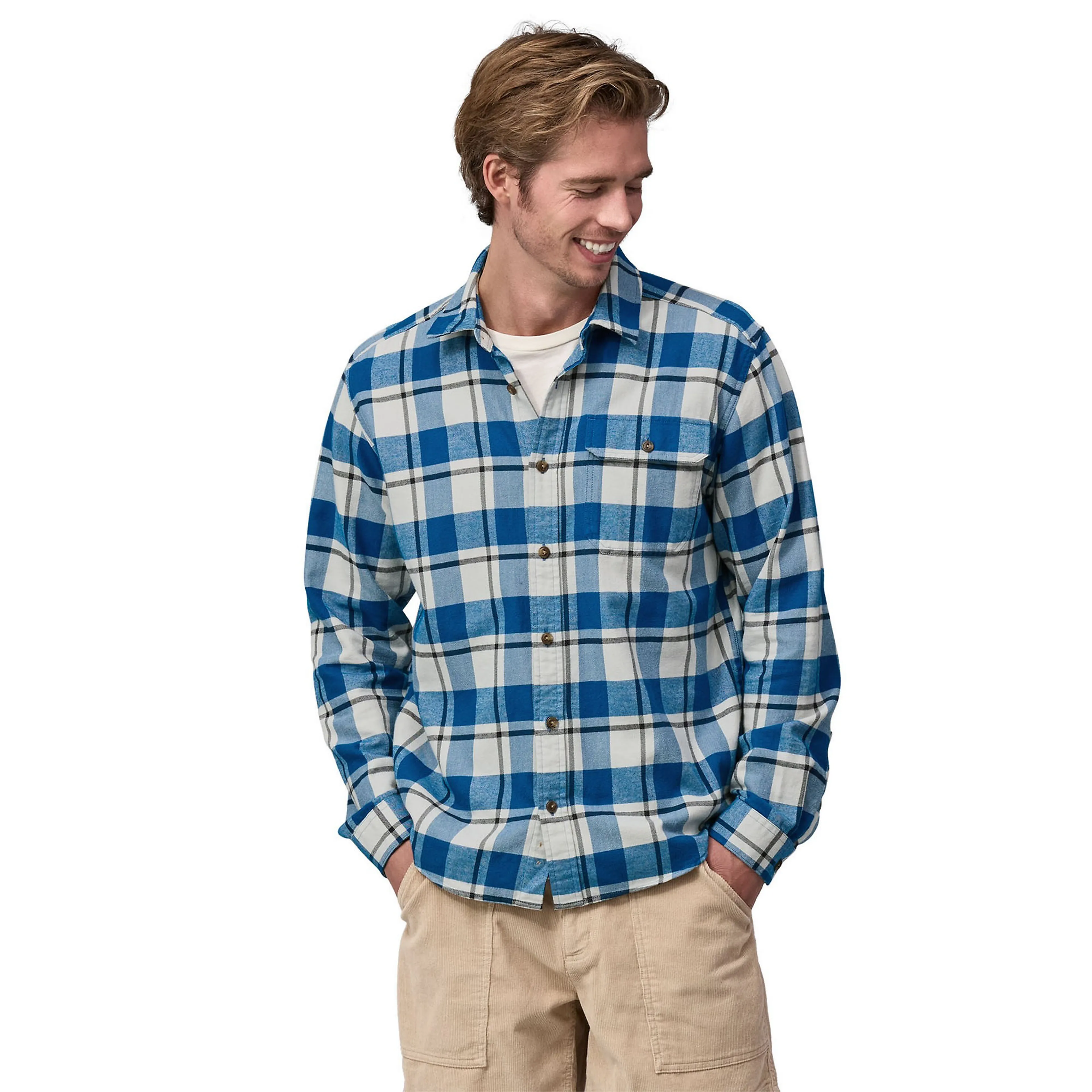 M's L/S Cotton in Conversion LW Fjord Flannel Shirt