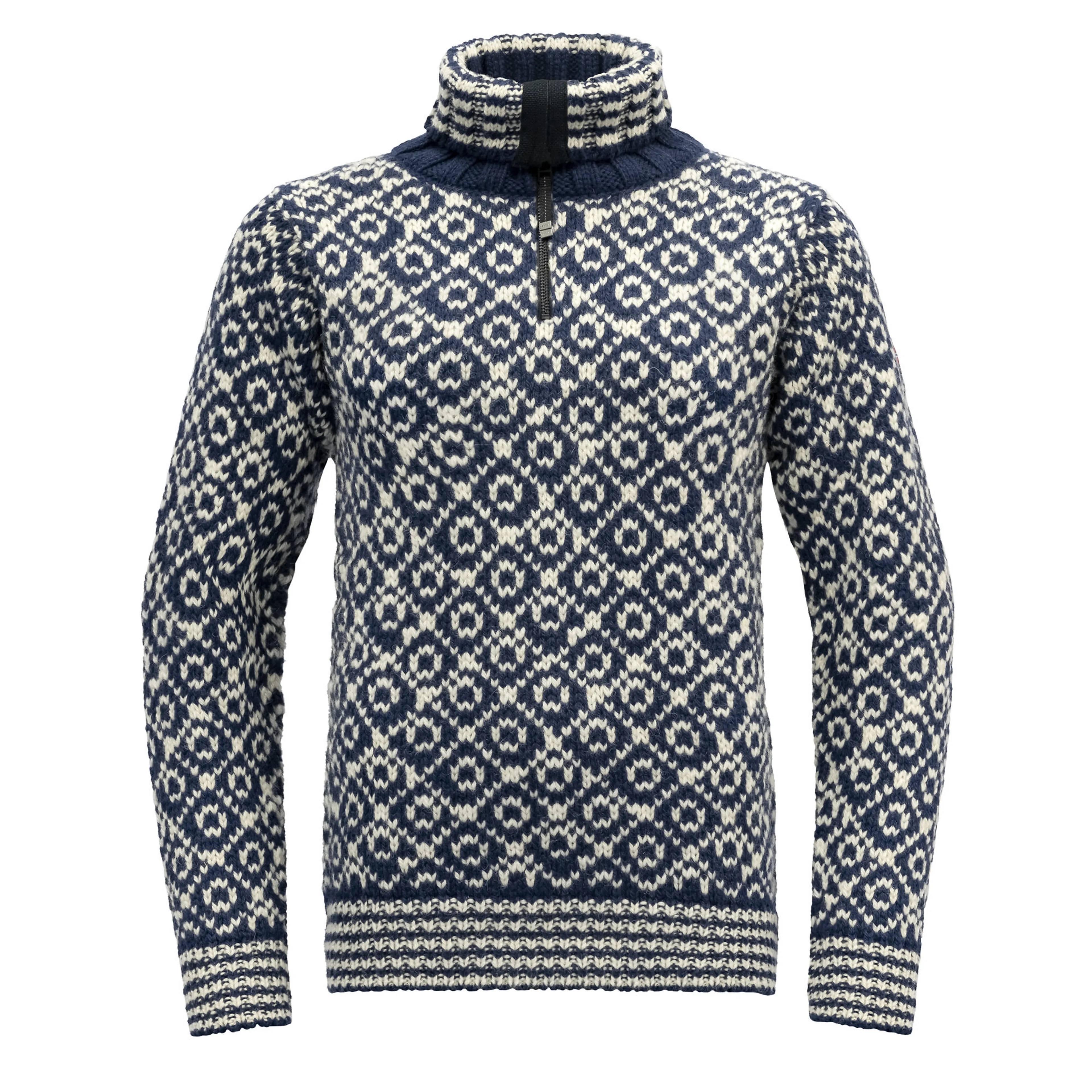 SVALBARD strikkegenser ZIP-NECK unisex