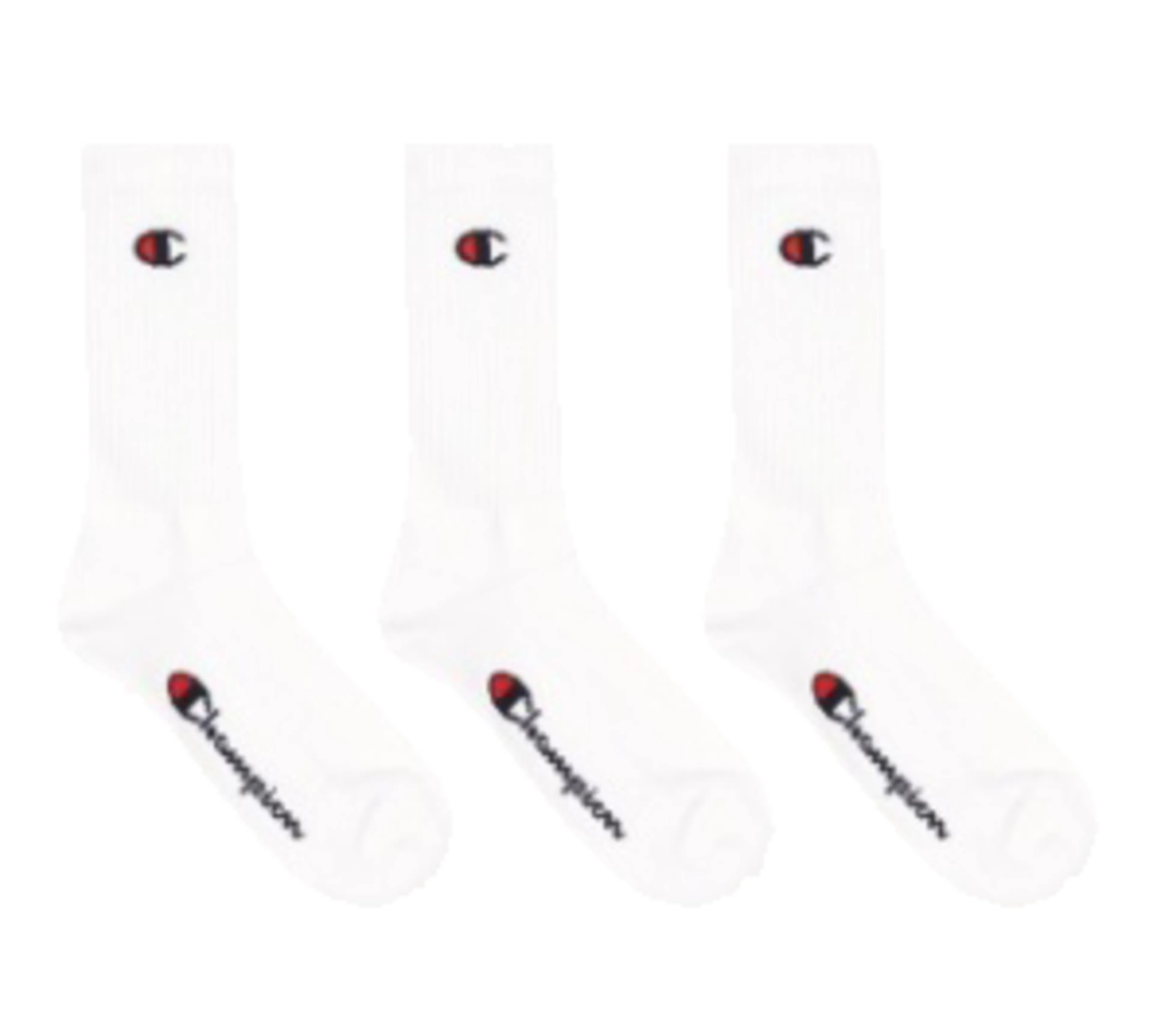 3pk Crew Socks