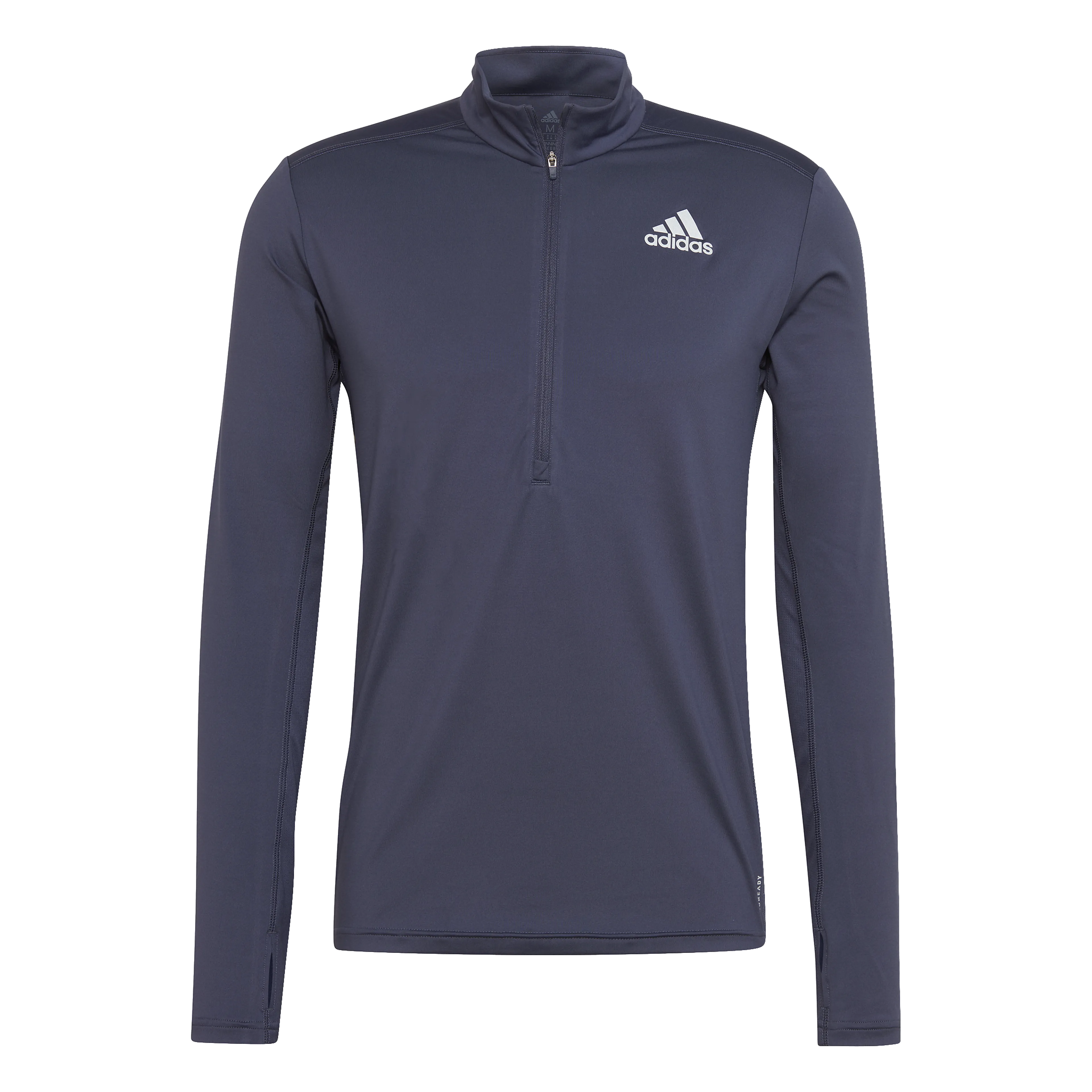 adidas Own The Run 1/2 Zip Long Sleeve T-skjorte