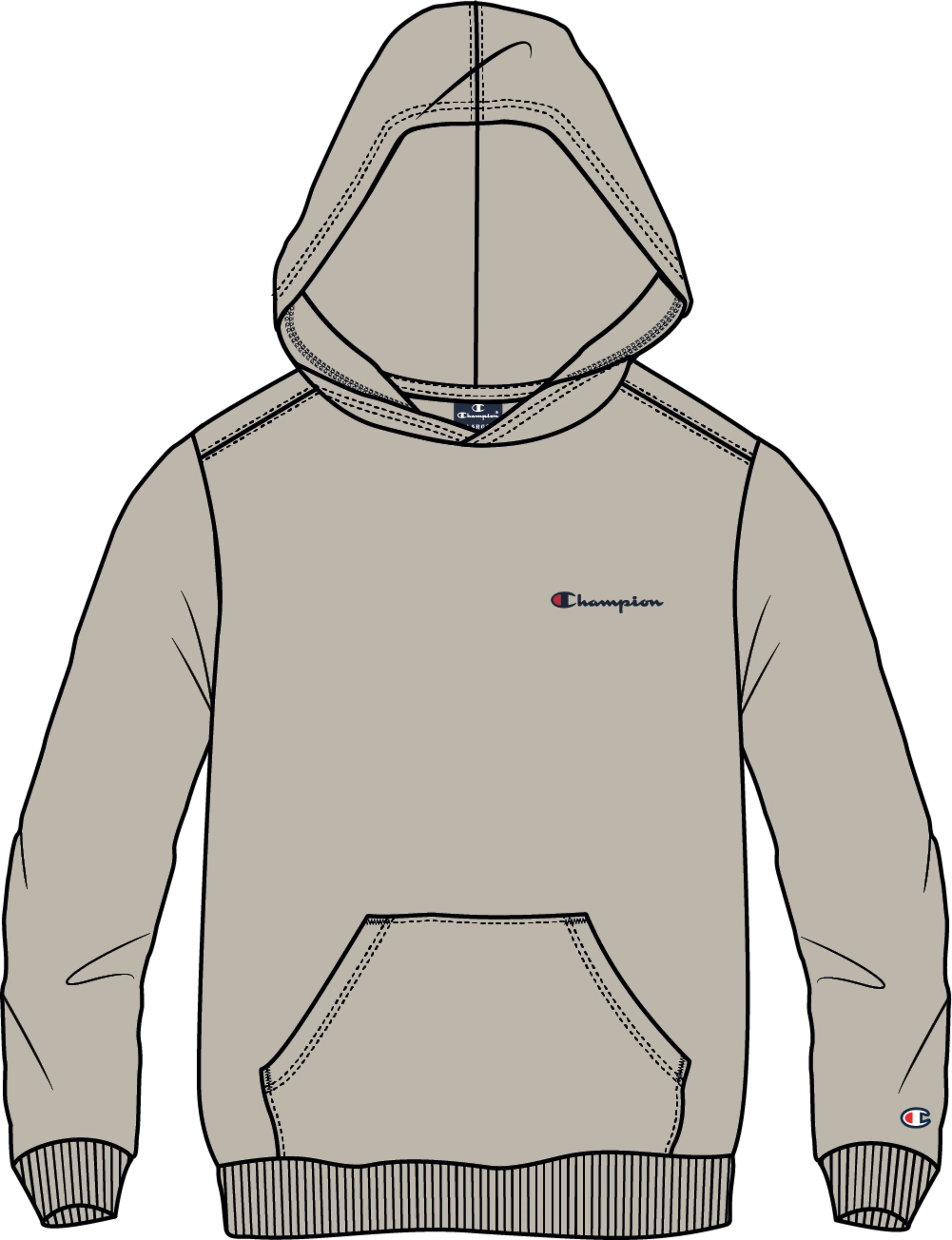 B Hooded Sweatshirt AMC Small logo