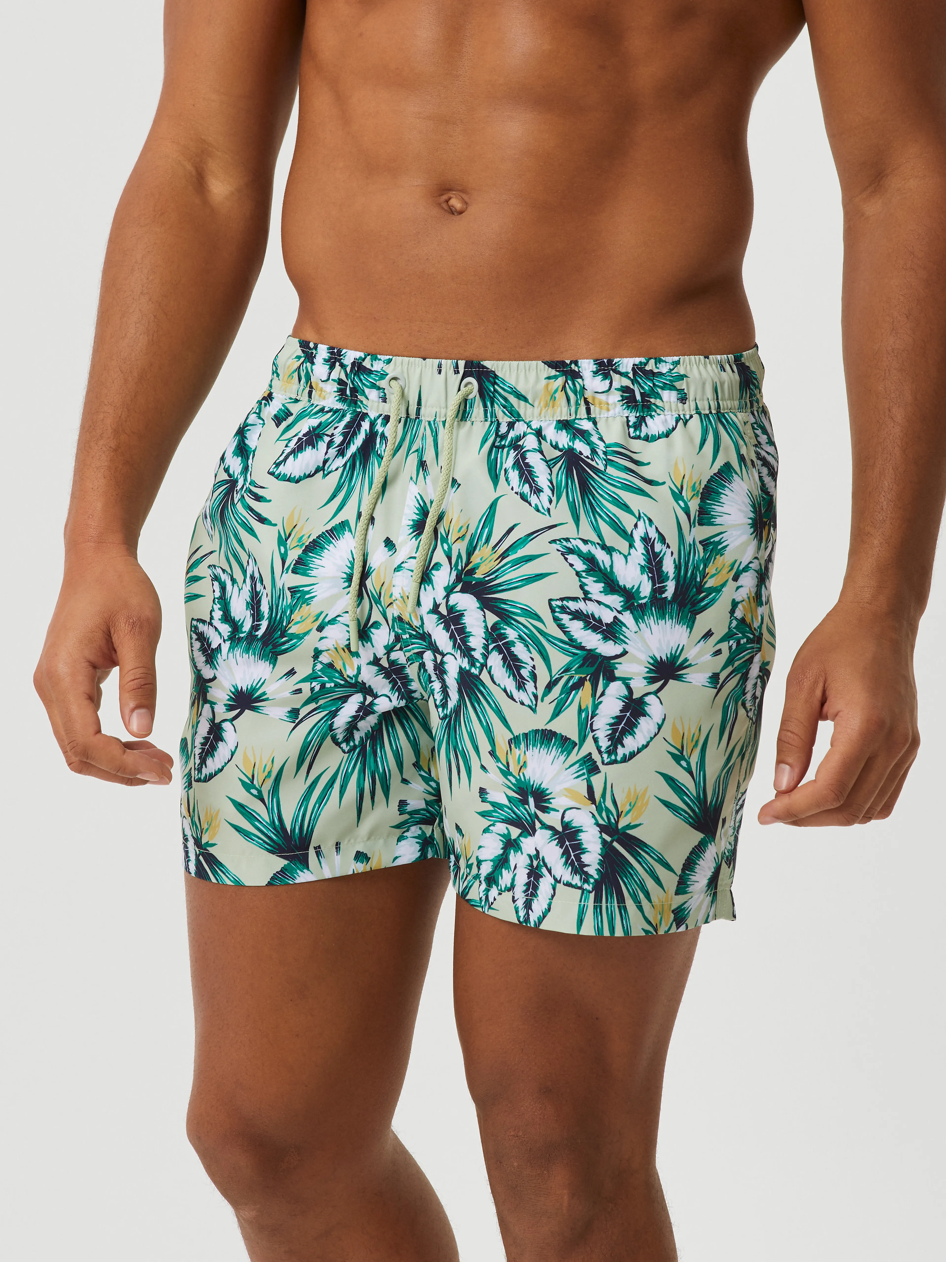 BORG PRINT SWIM SHORTS