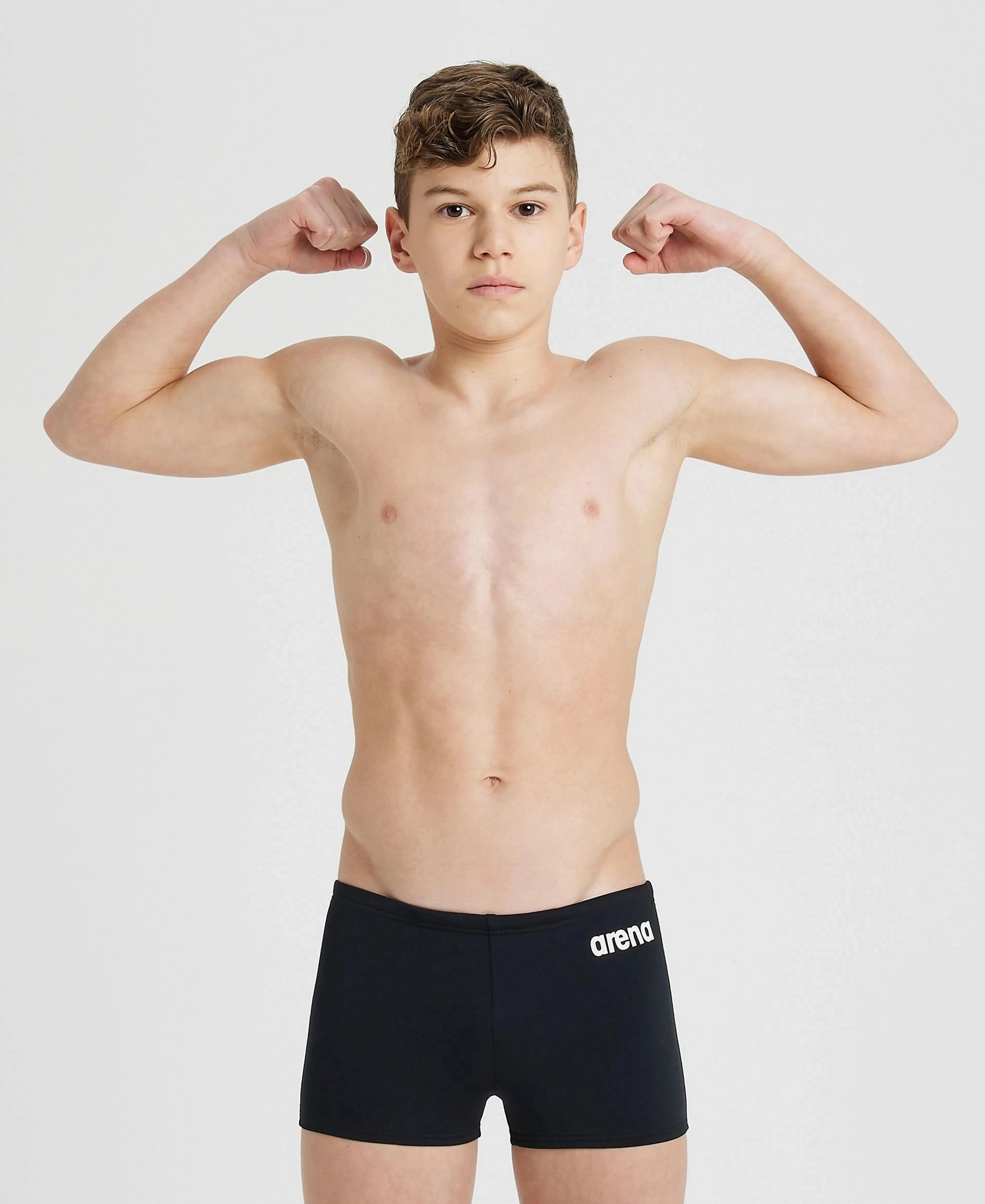 BOY'S TEAM SWIM SHORT SOLID