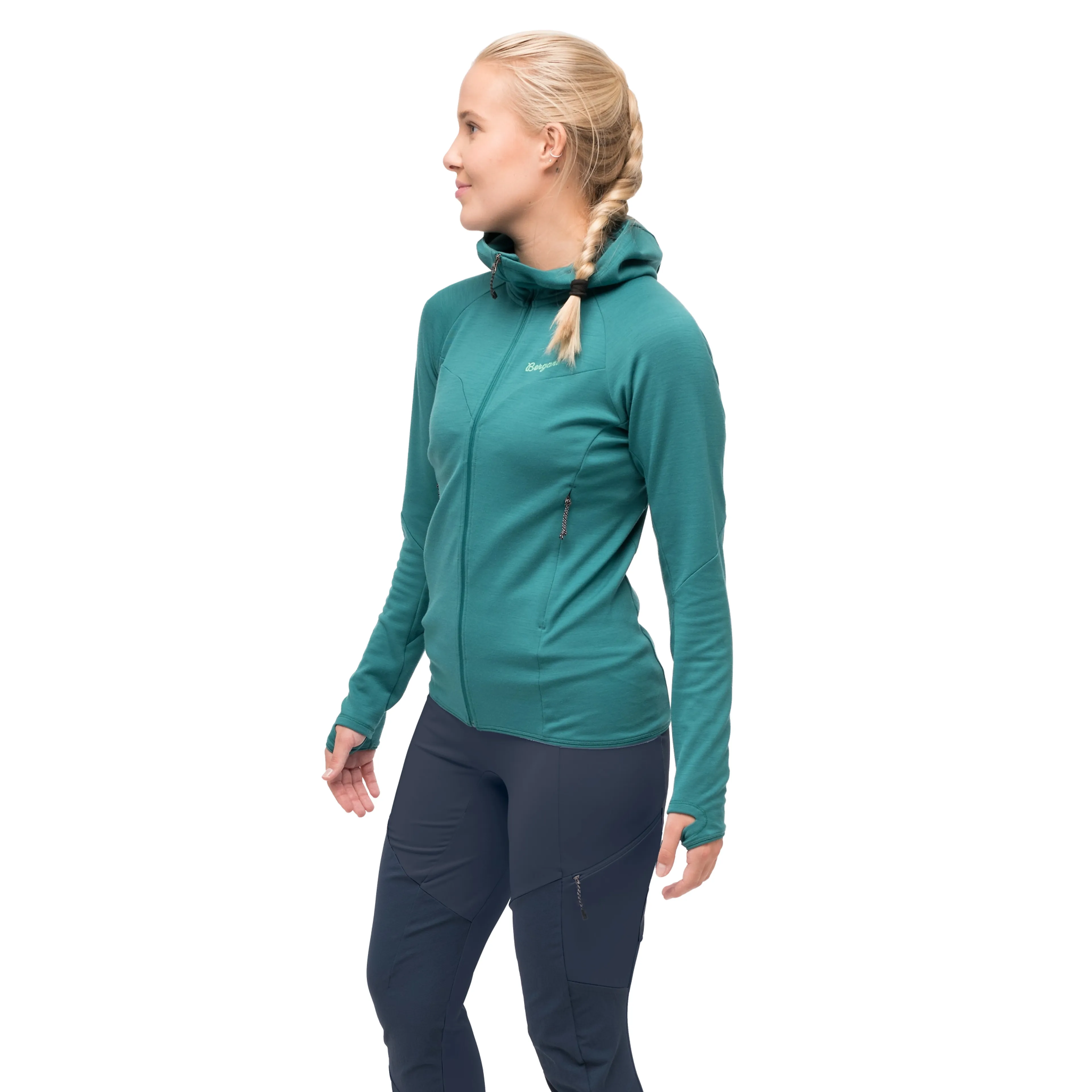 Tind Merino Hood Jacket Women