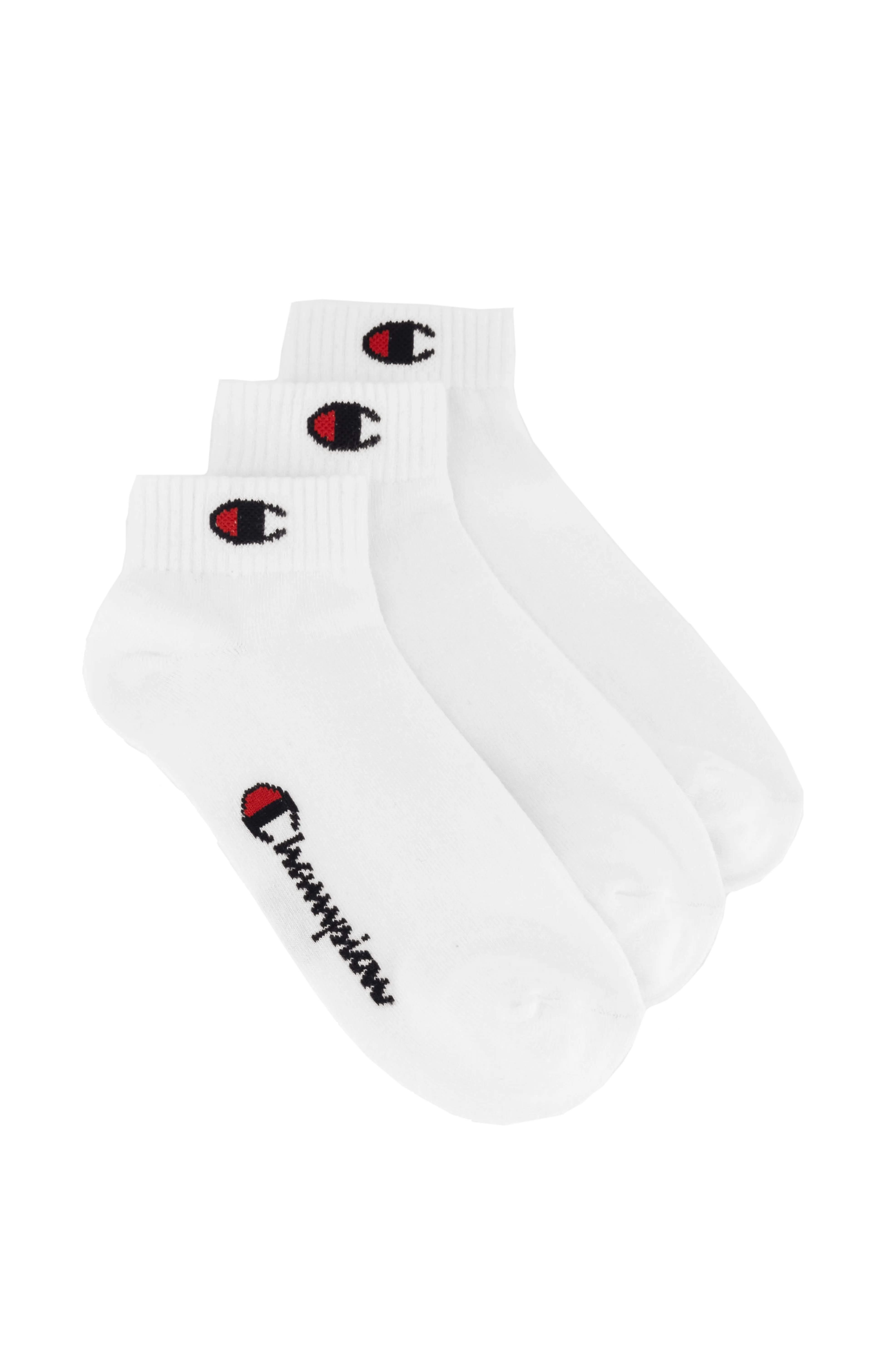 3pk Quarter Socks