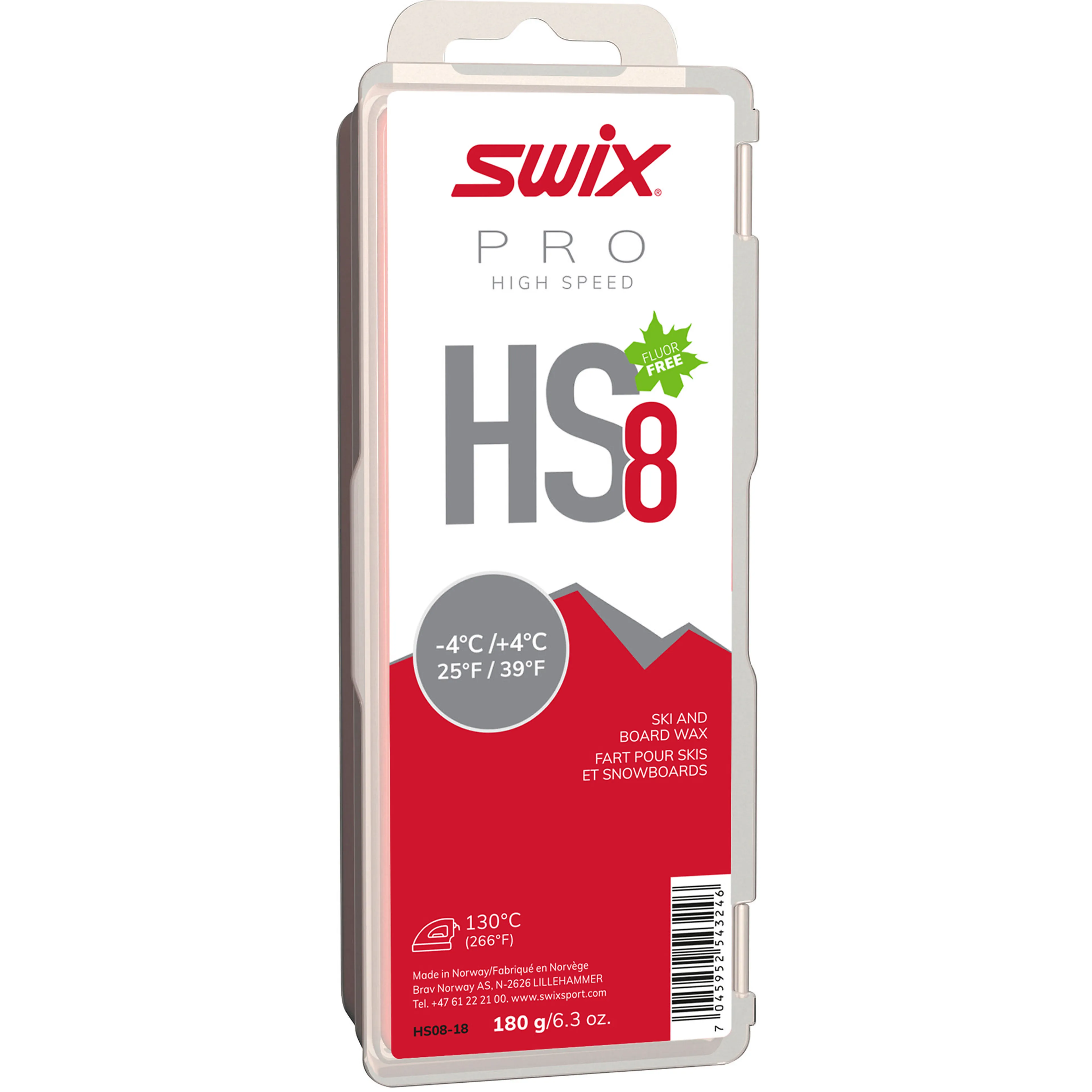 HS8 Red, -4°C/+4°C, 180g