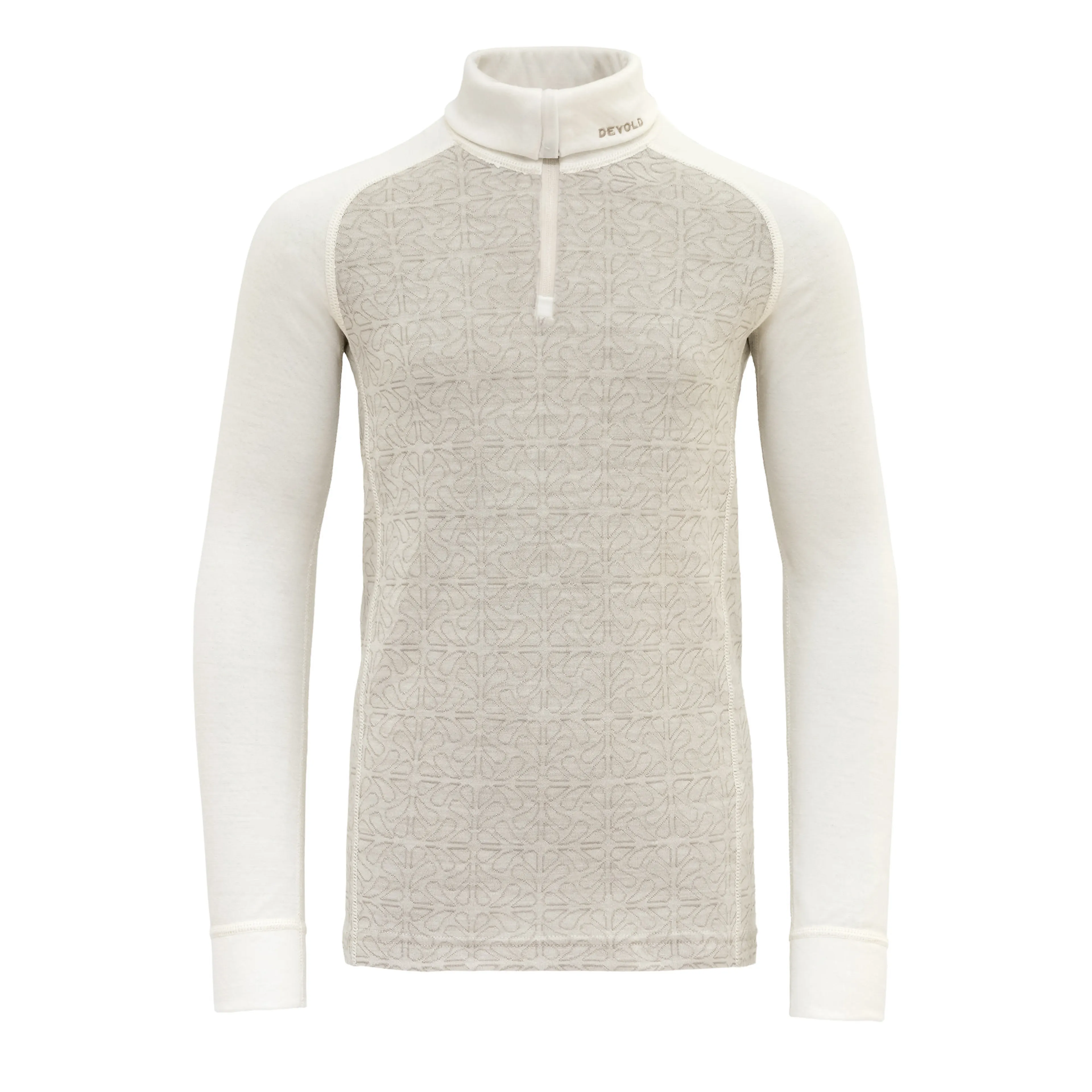 DUO ACTIVE MERINO ZIP NECK JR