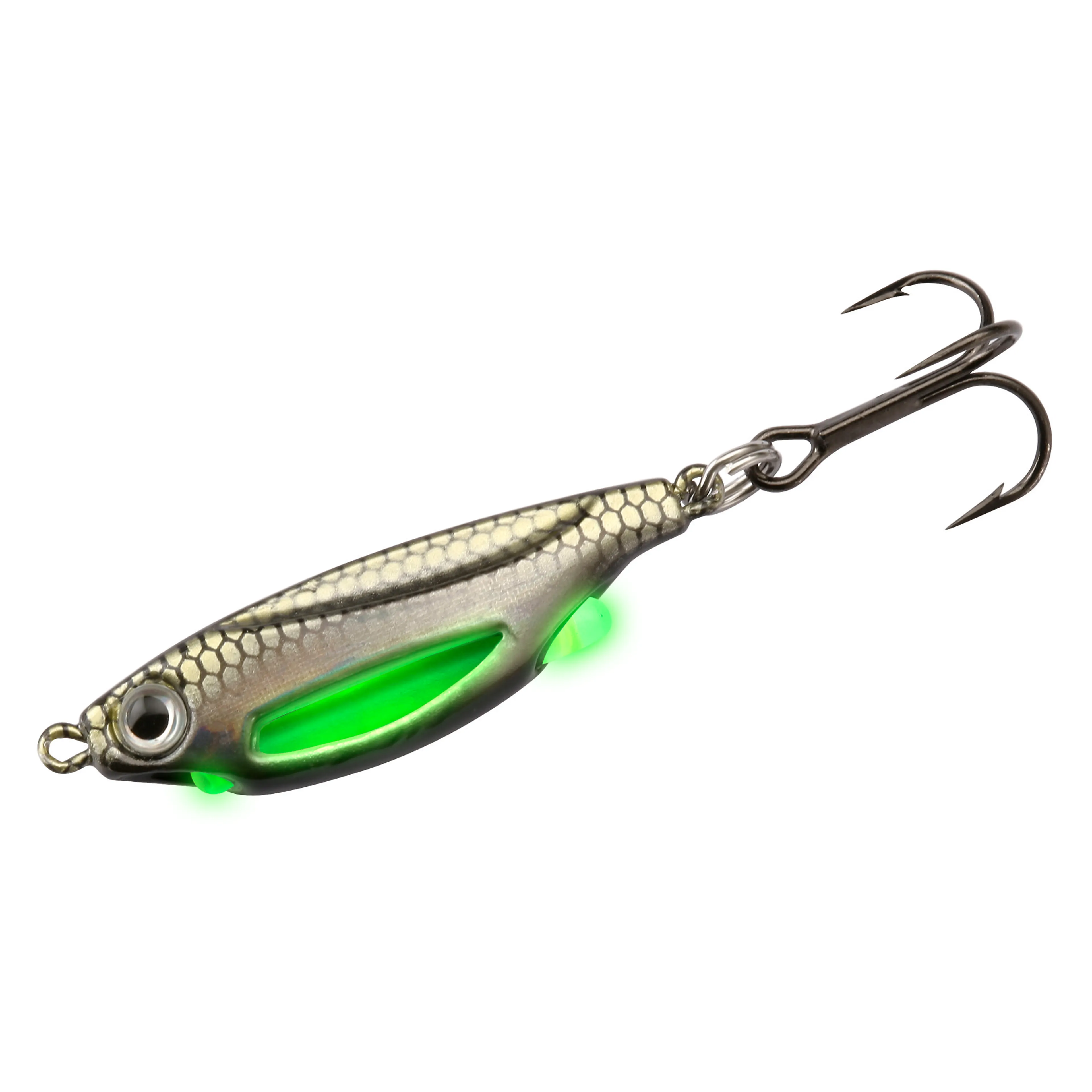 Flash Bang Jigging Rattle Spoon 11g 38mm Shiner