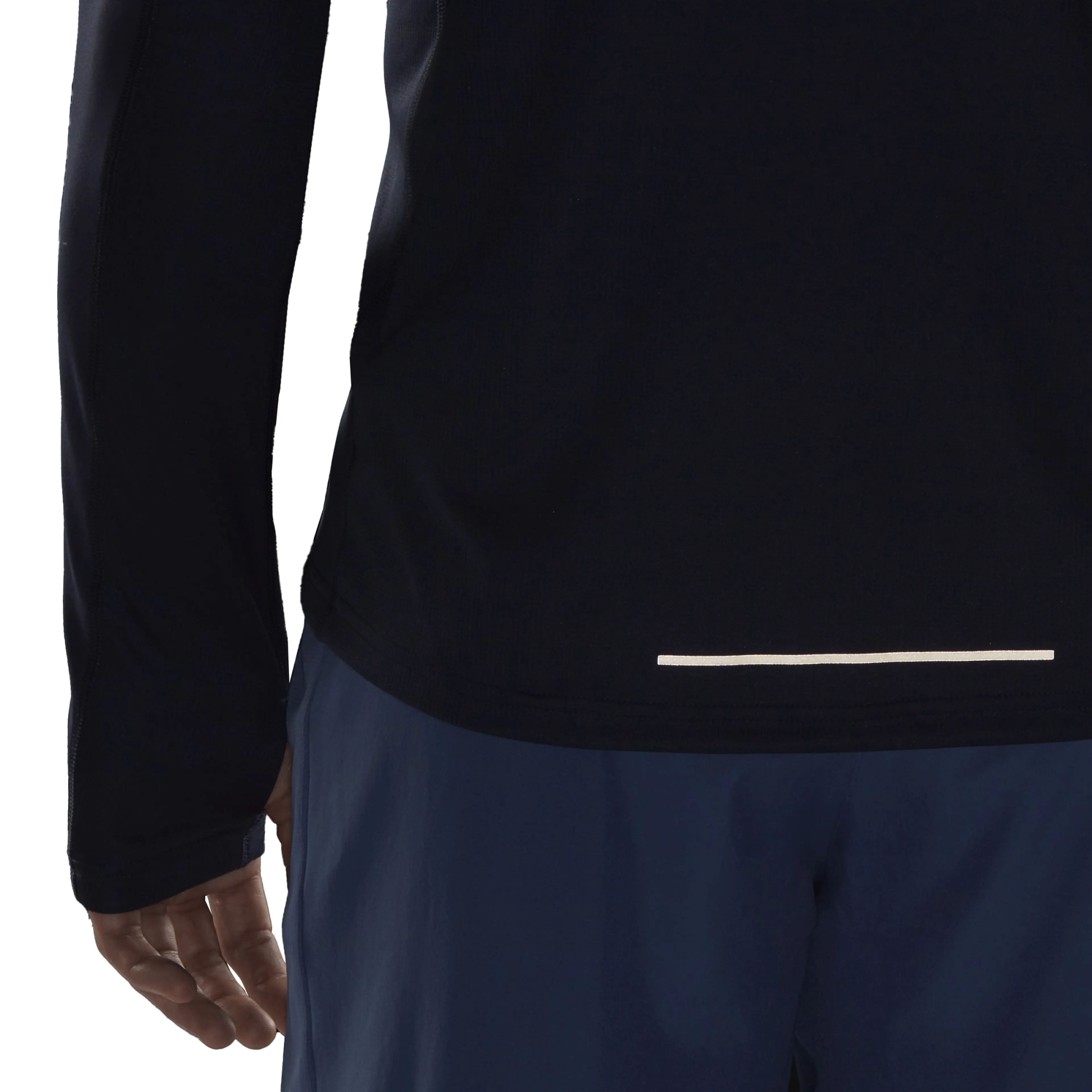 Own The Run 1/2 Zip Long Sleeve T-skjorte