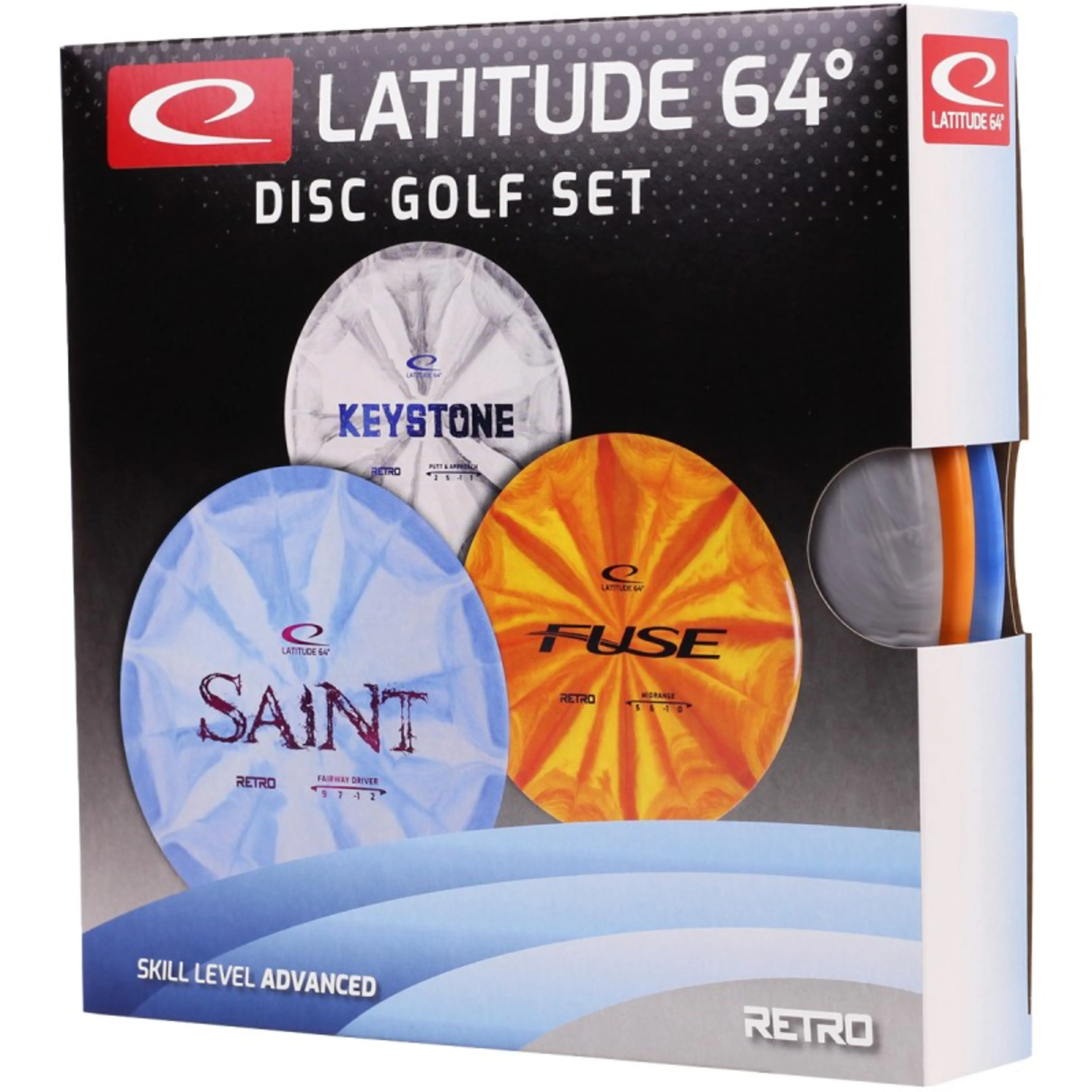 Retro Burst Advanced Disc Golf Starter Set