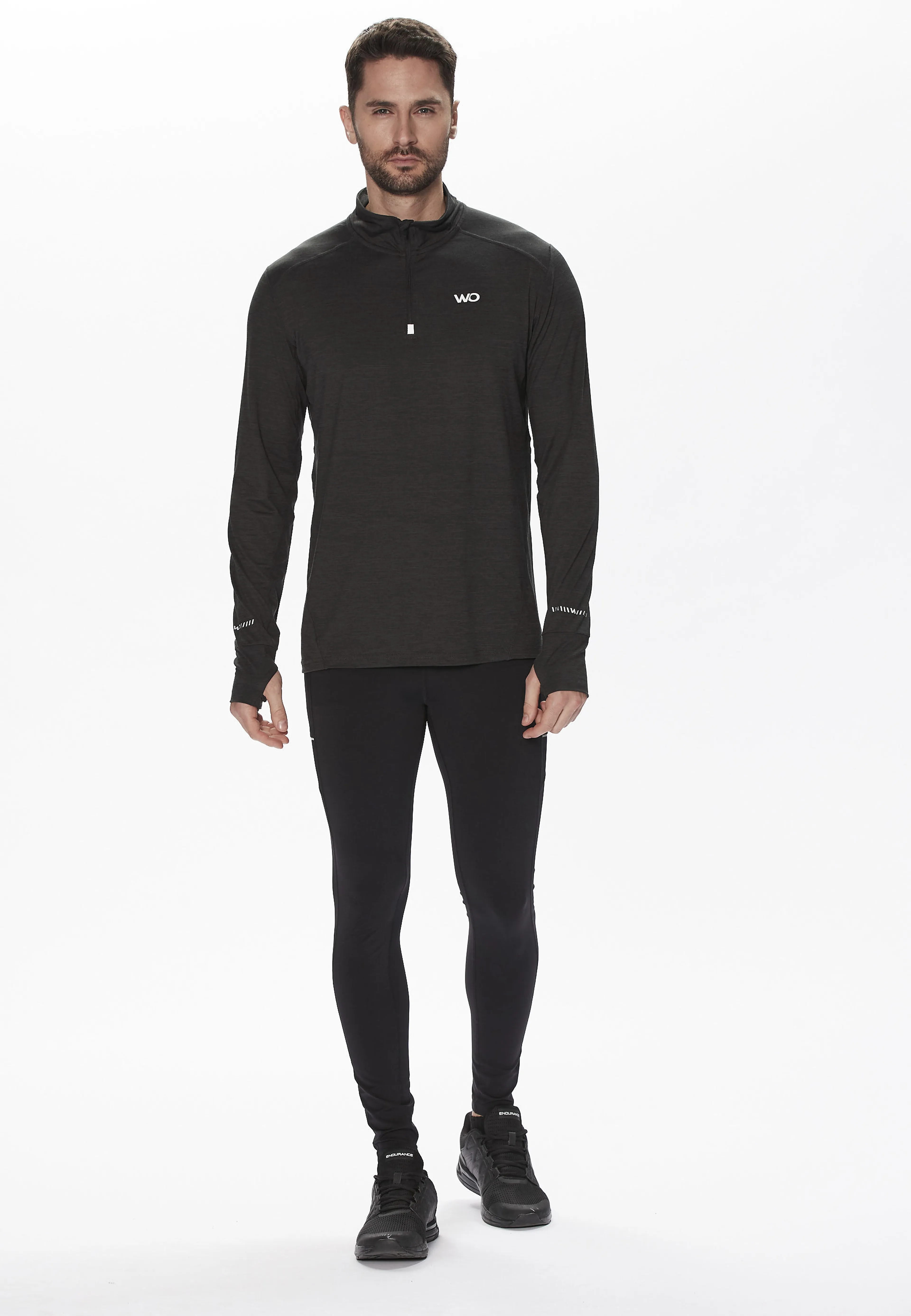 Hillon Melange Midlayer Herre