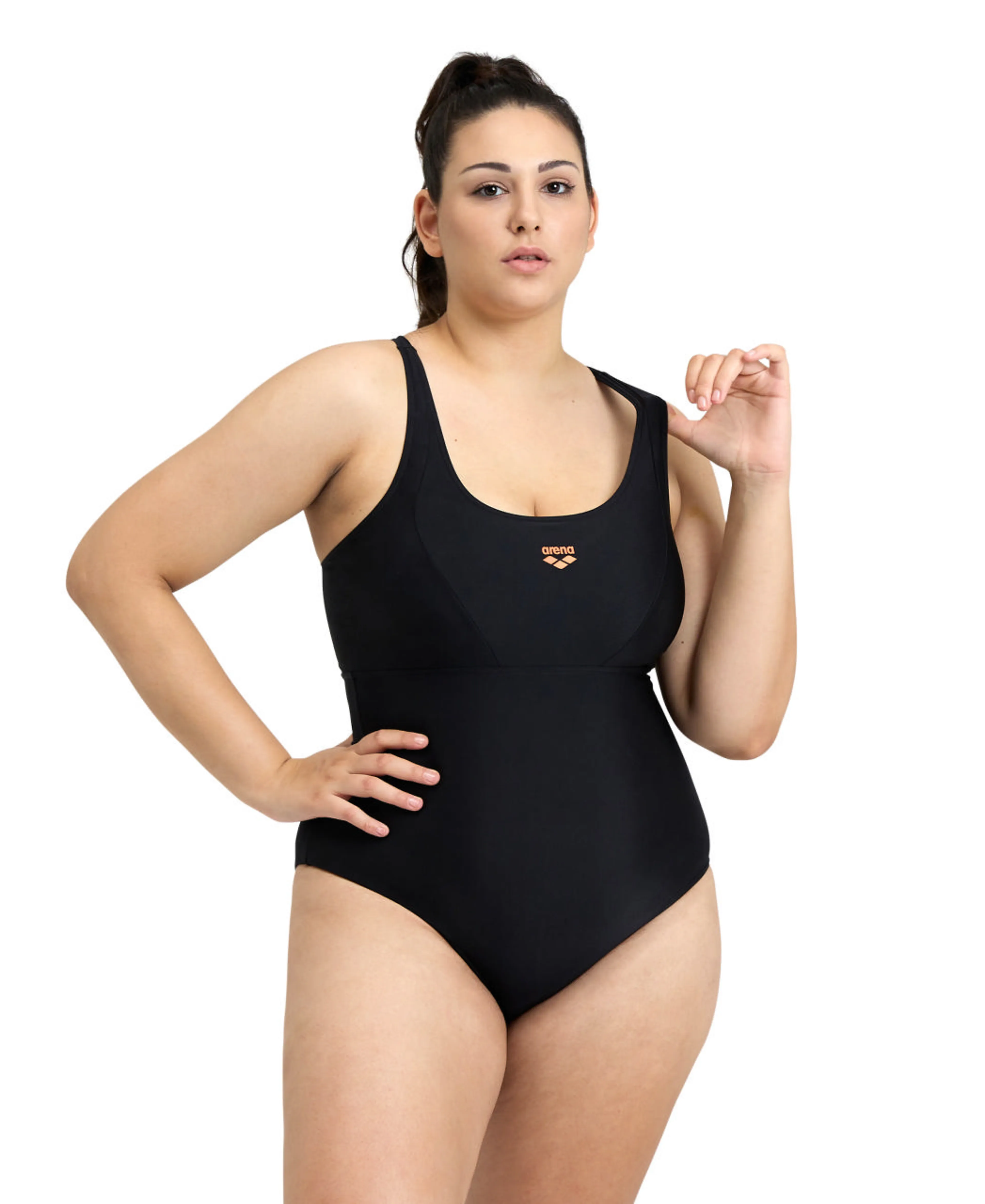 WOMEN'S ARENA SOLID SWIMSUIT CONTROL PRO BACK PLUS