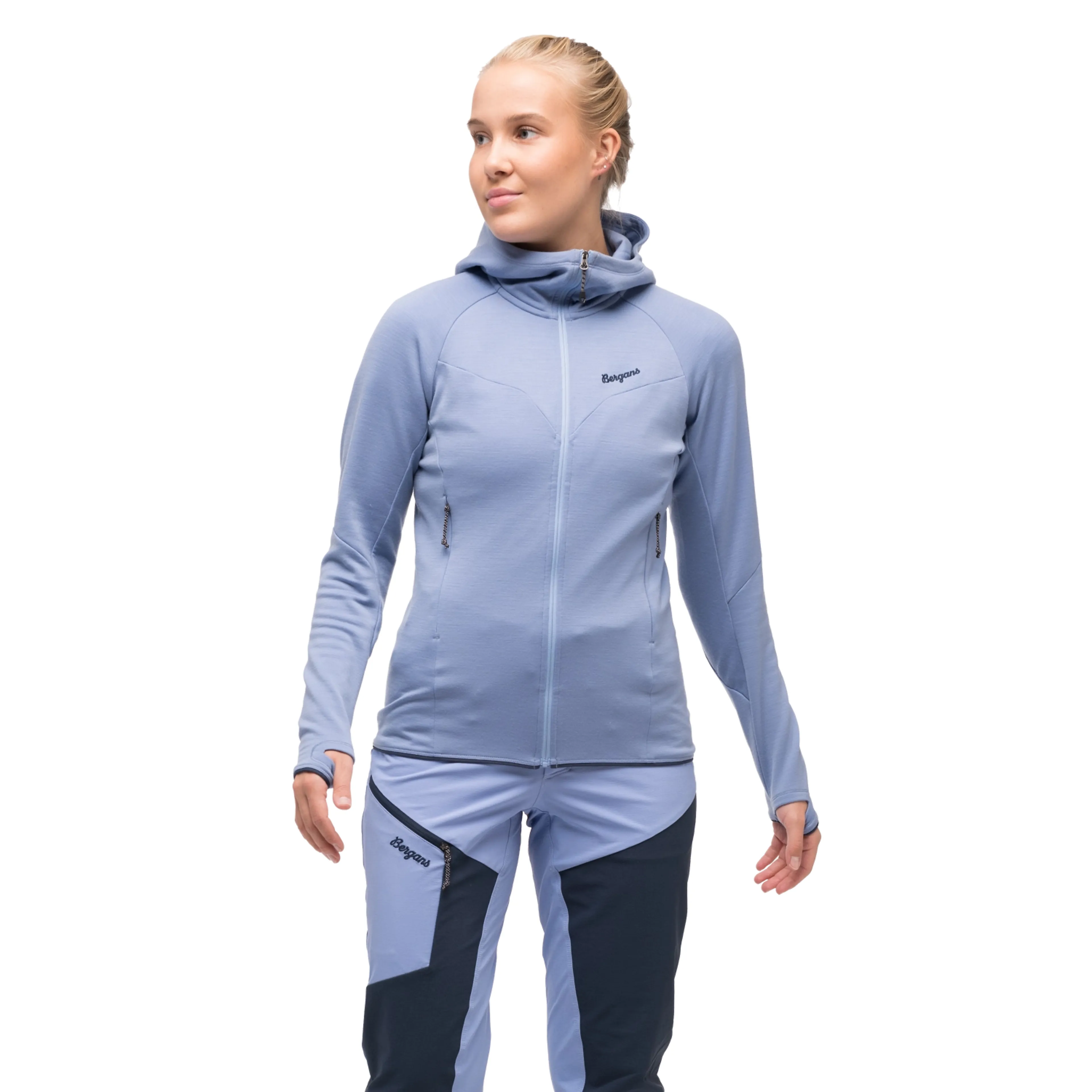 Tind Merino Hood Jacket Women