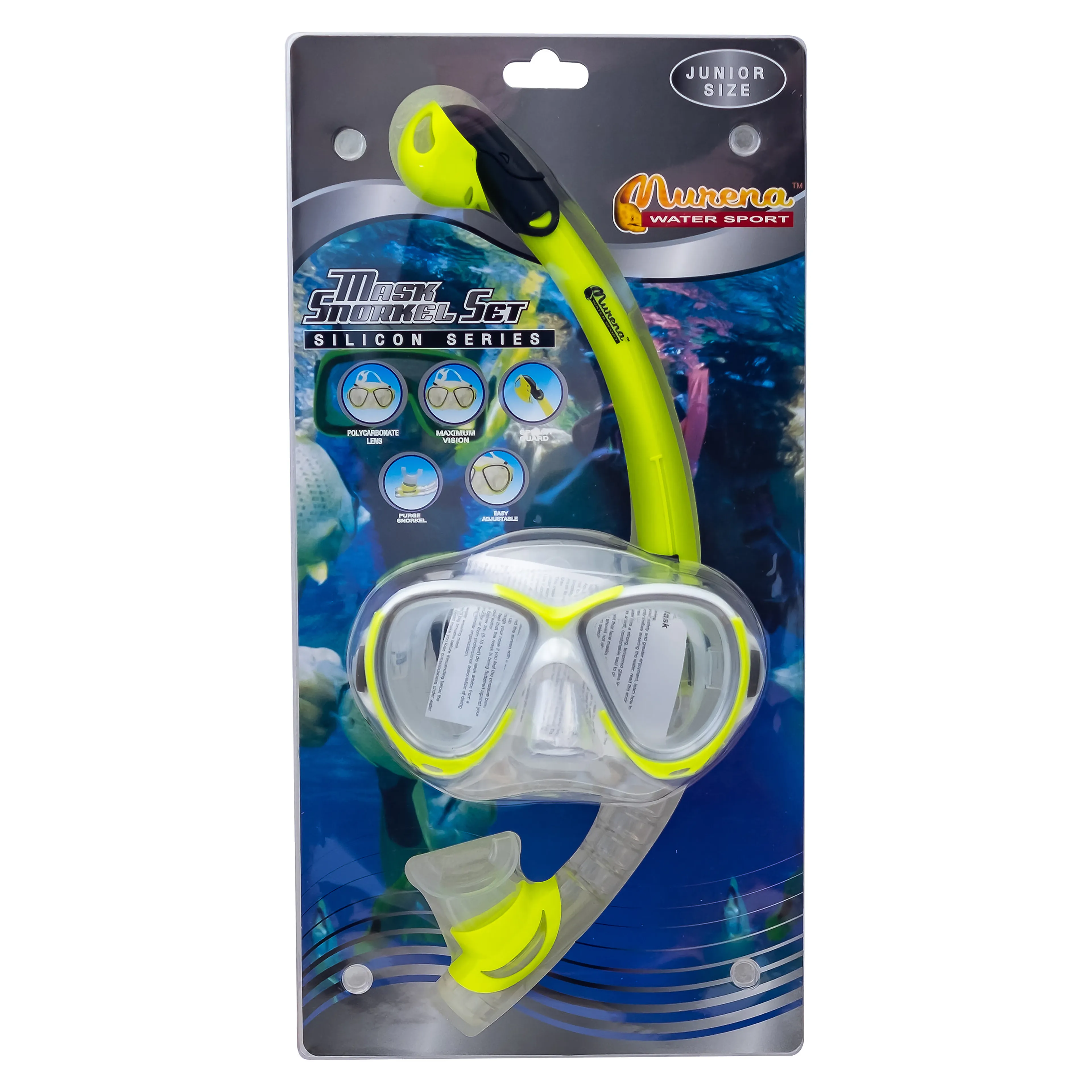 Maske Snorkel sett Jr