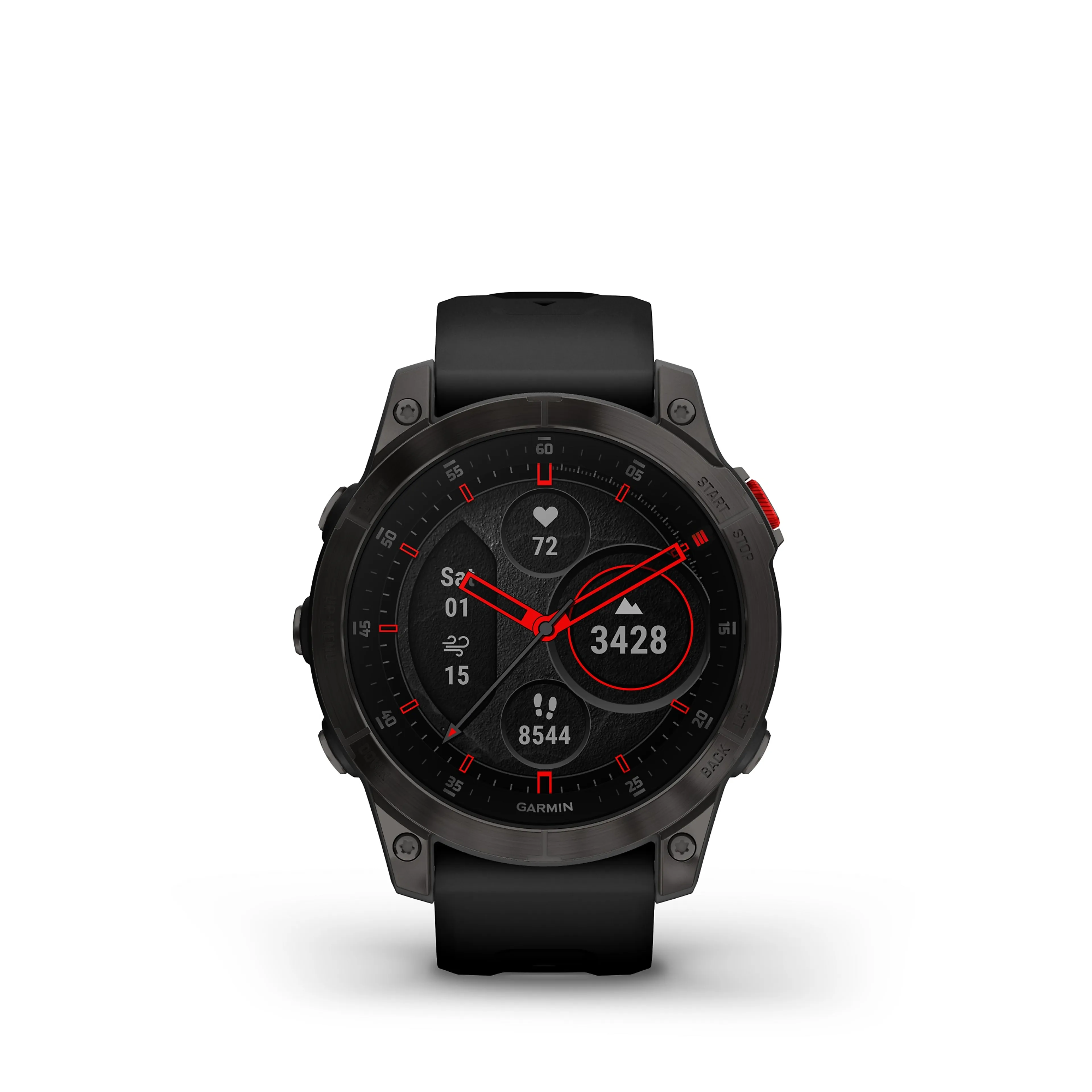 epix Sapphire Black – AMOLED Smartwatch