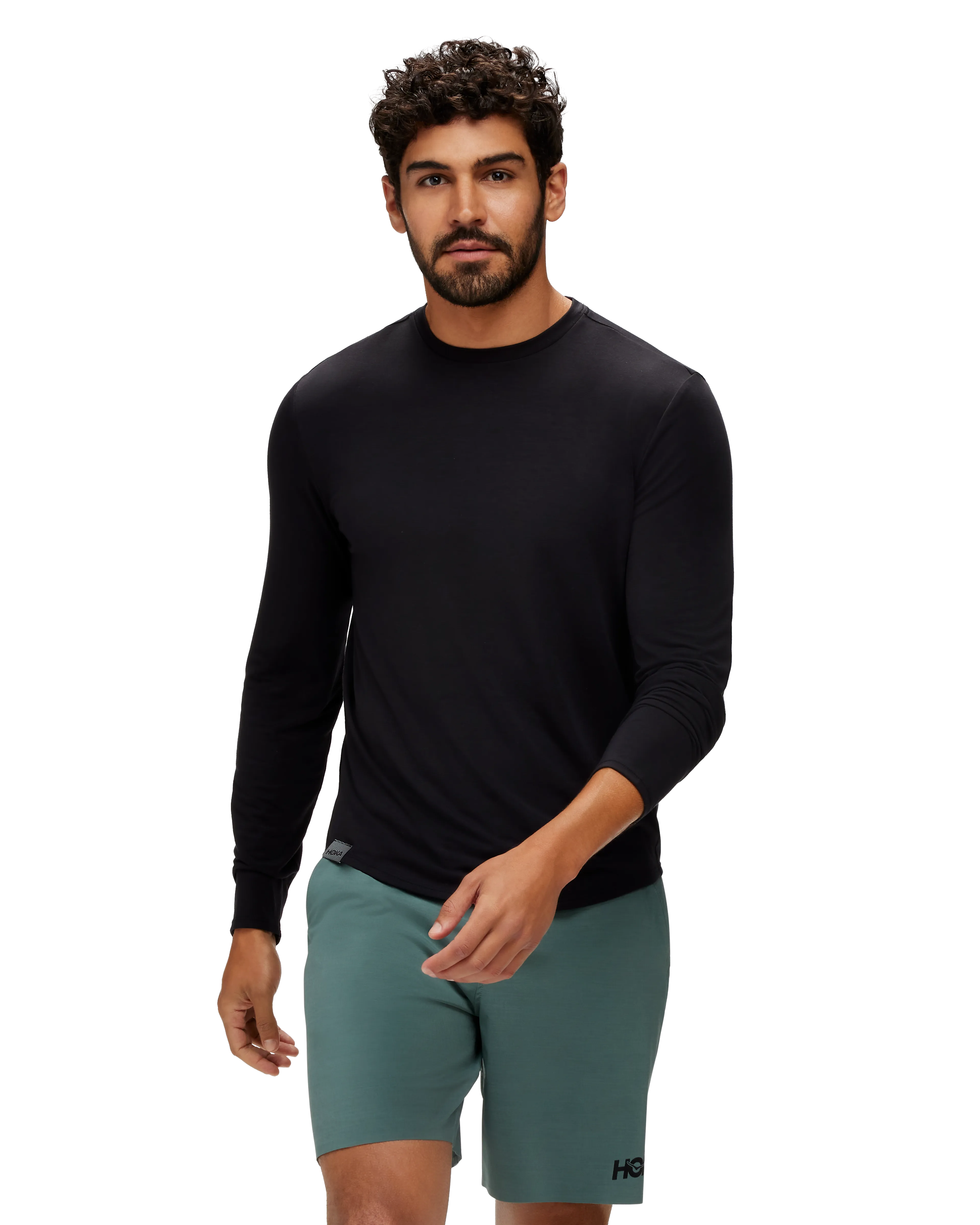 M HOKA ESSENTIAL LS TEE