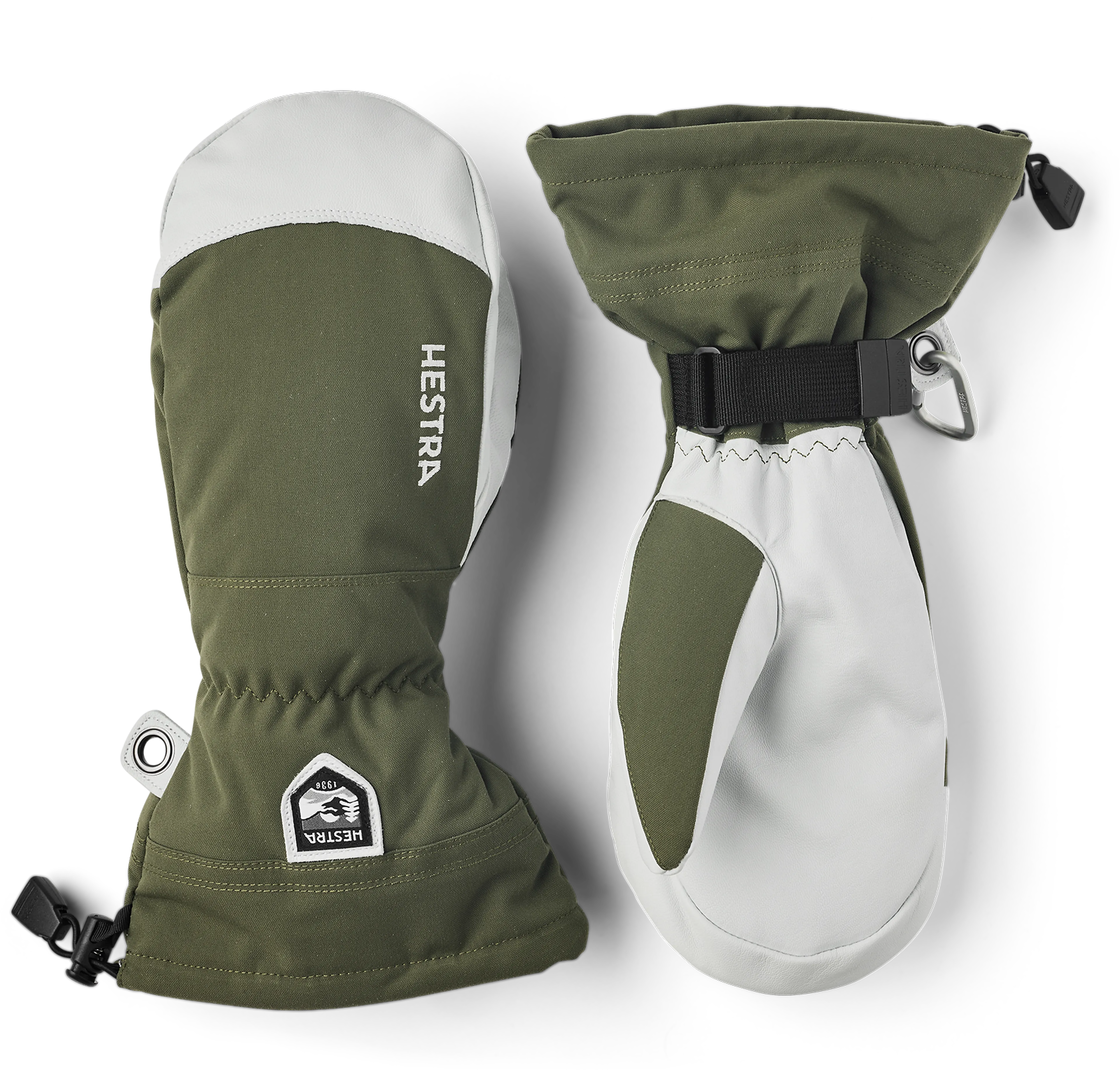 Army Leather Heli Ski - mitt