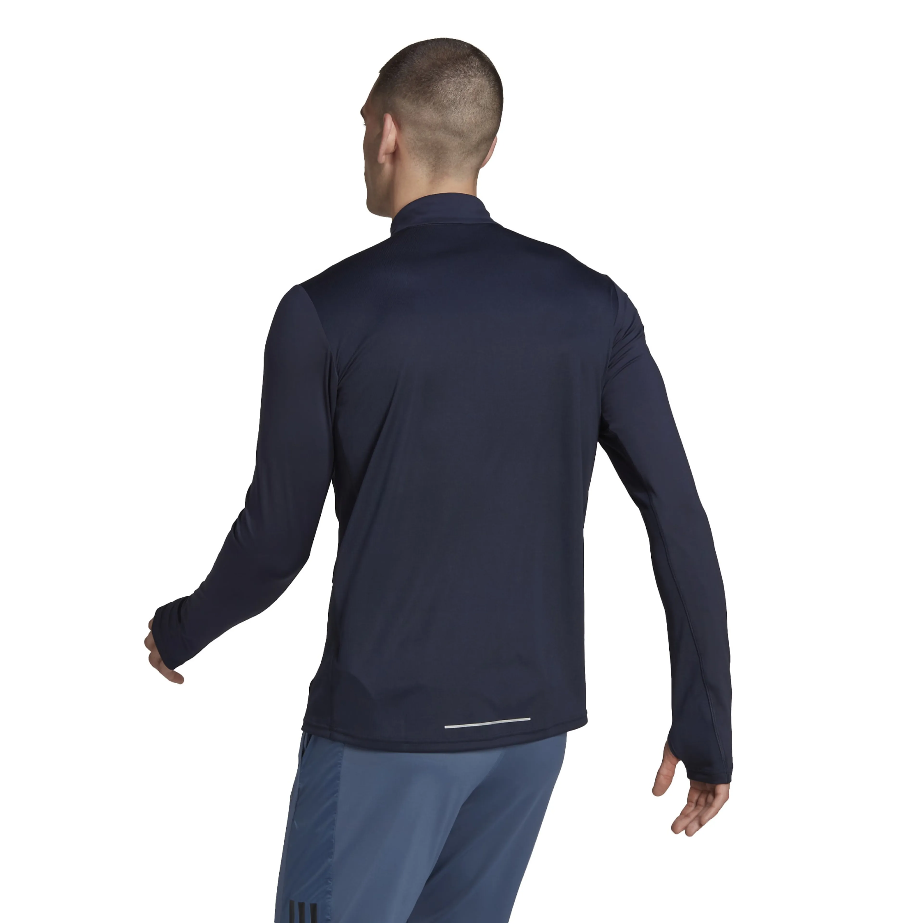 Own The Run 1/2 Zip Long Sleeve T-skjorte