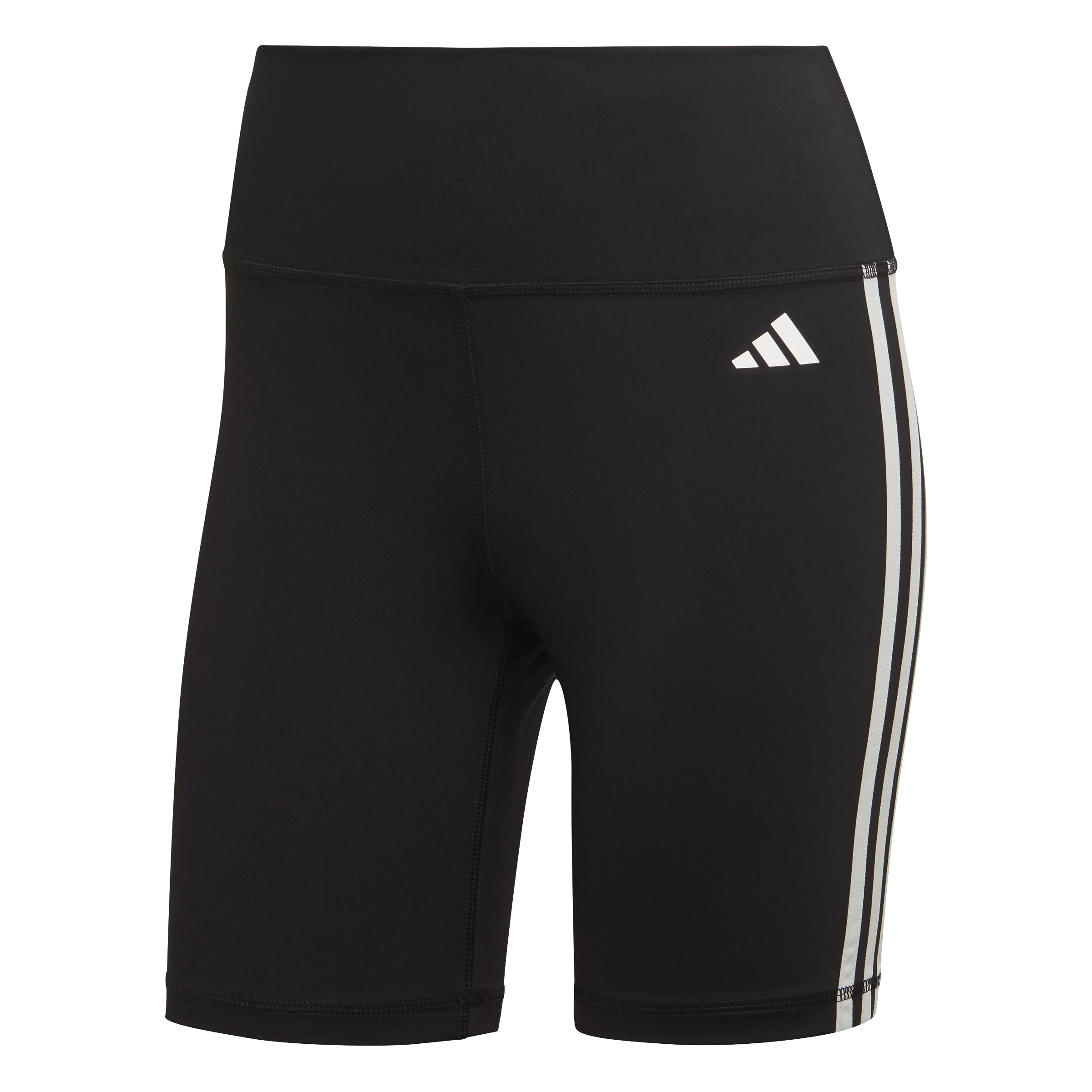 Training Essentials 3-Stripes High-Waisted shortstights dame