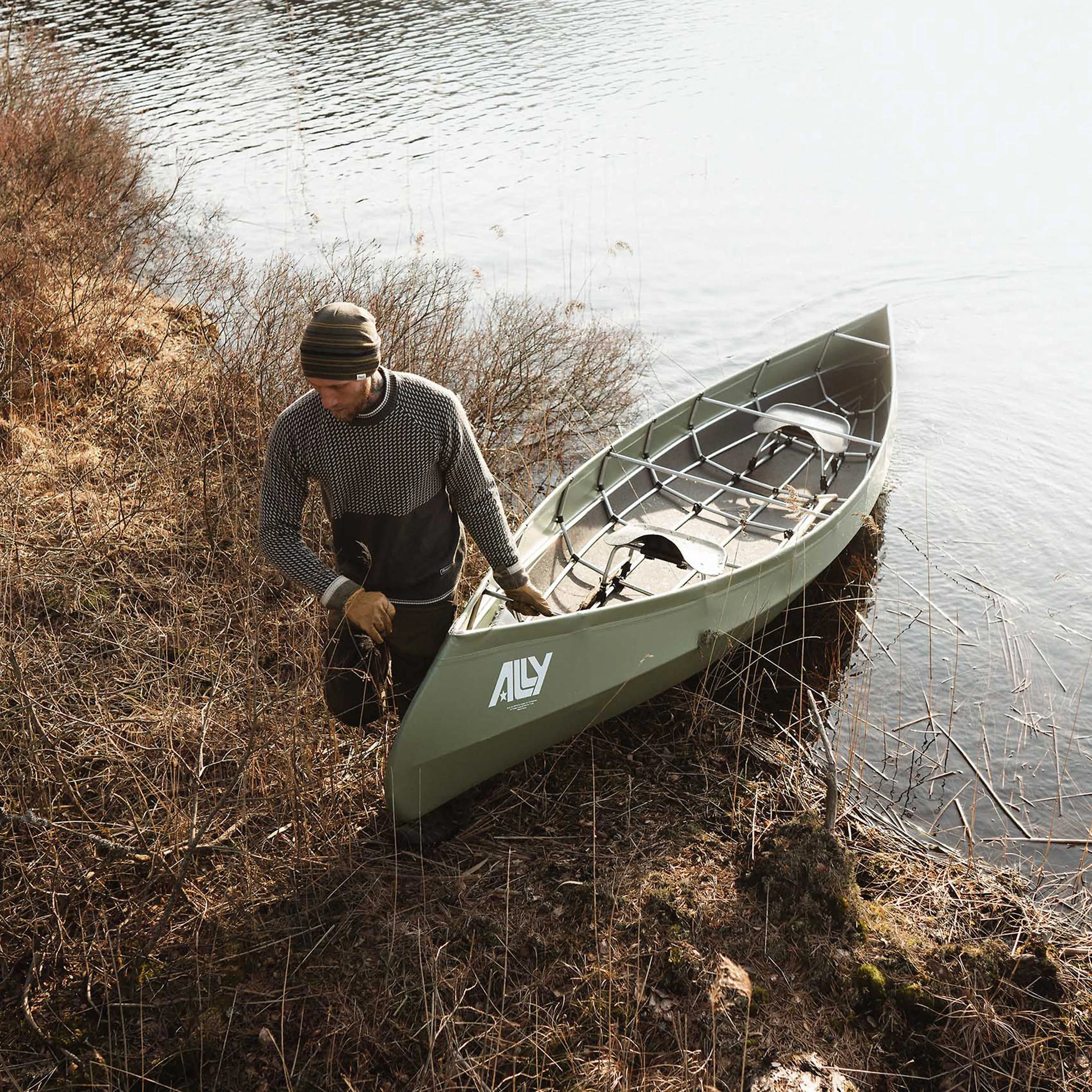 Ally Folding Canoe 16.5' DR