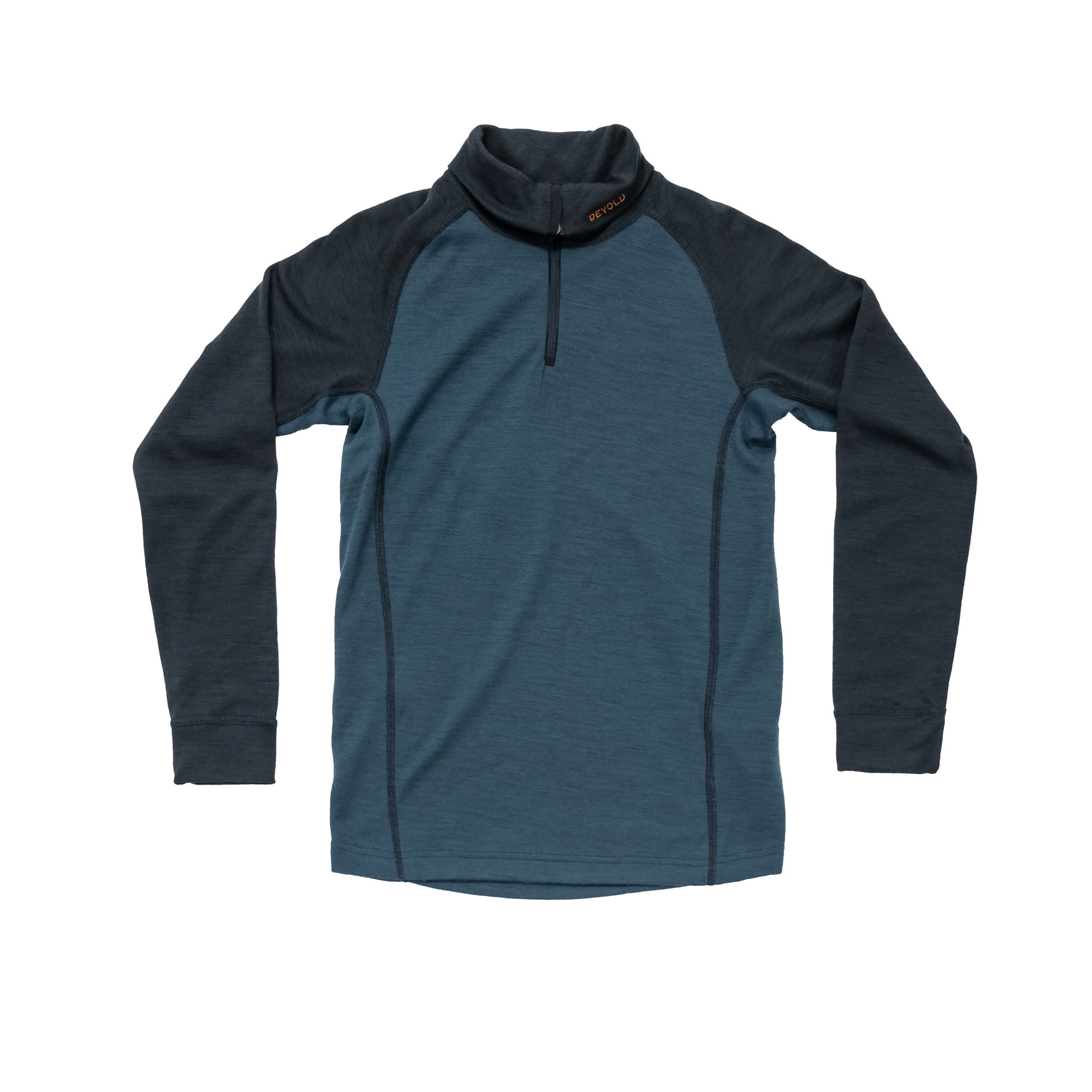 DUO ACTIVE MERINO ZIP NECK JR