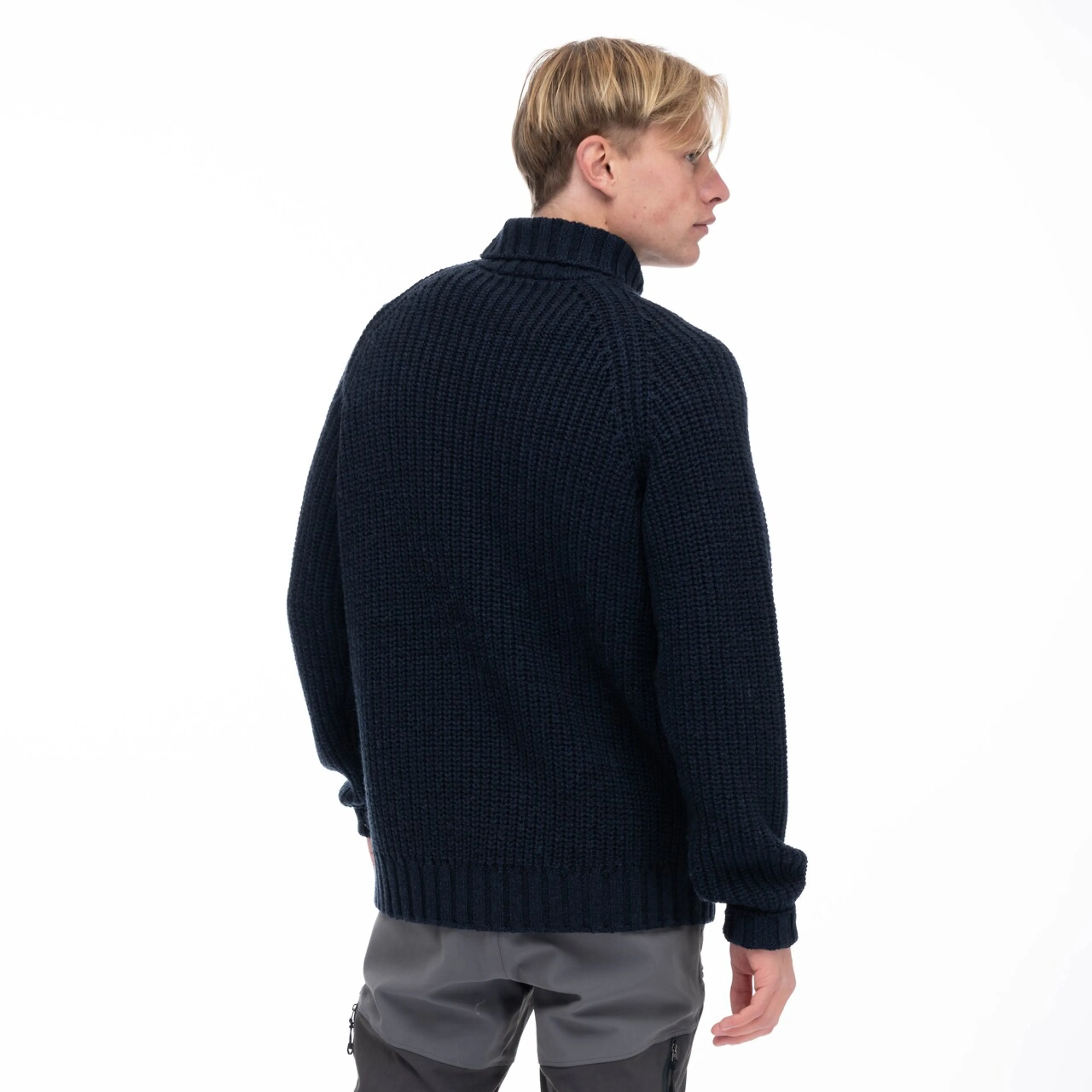 Nordmarka Merino High Neck Jumper Men