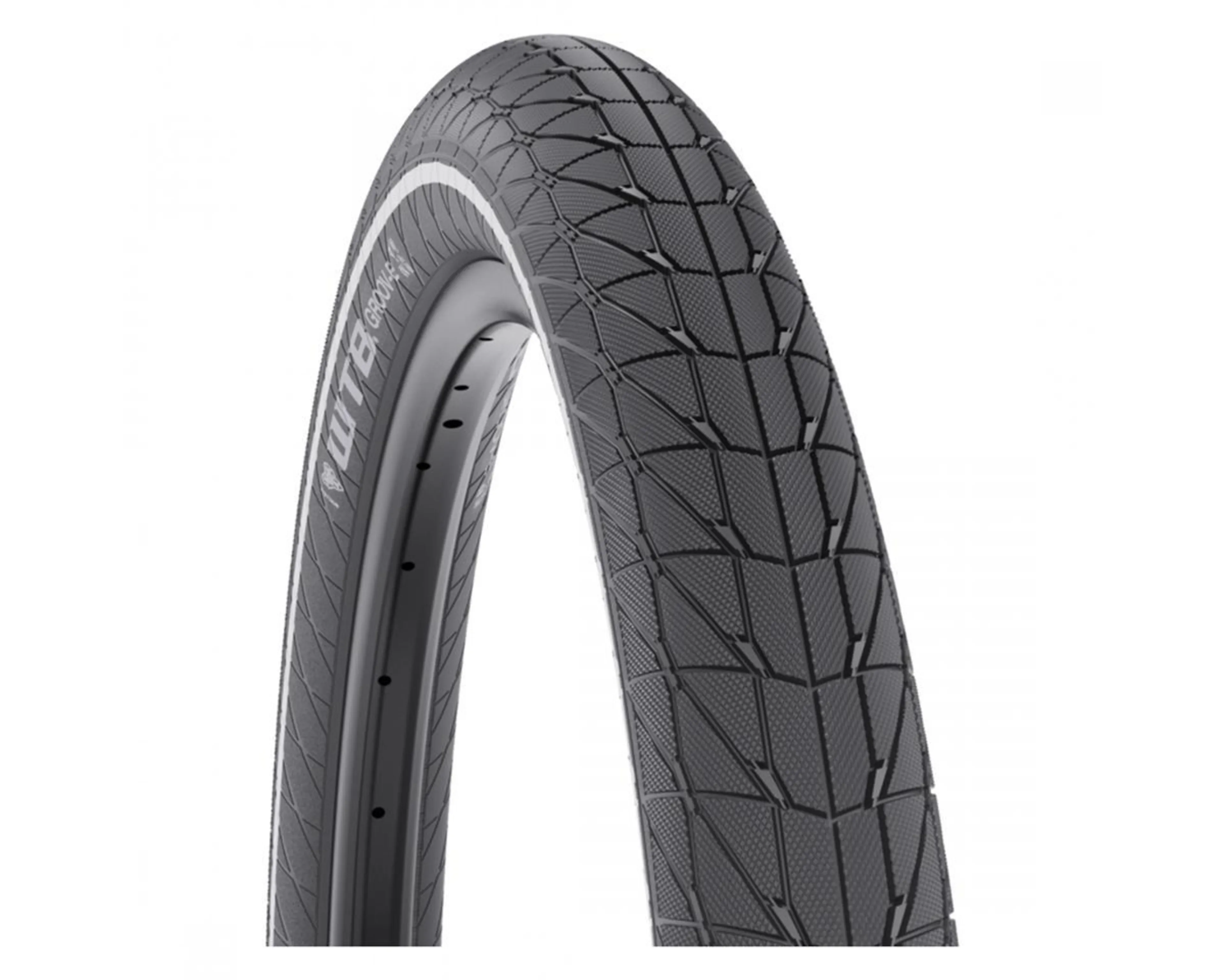 Dekk 27,5" X 2,4 Groov-E  Comp 60tpi DNA tire w/ reflective strip