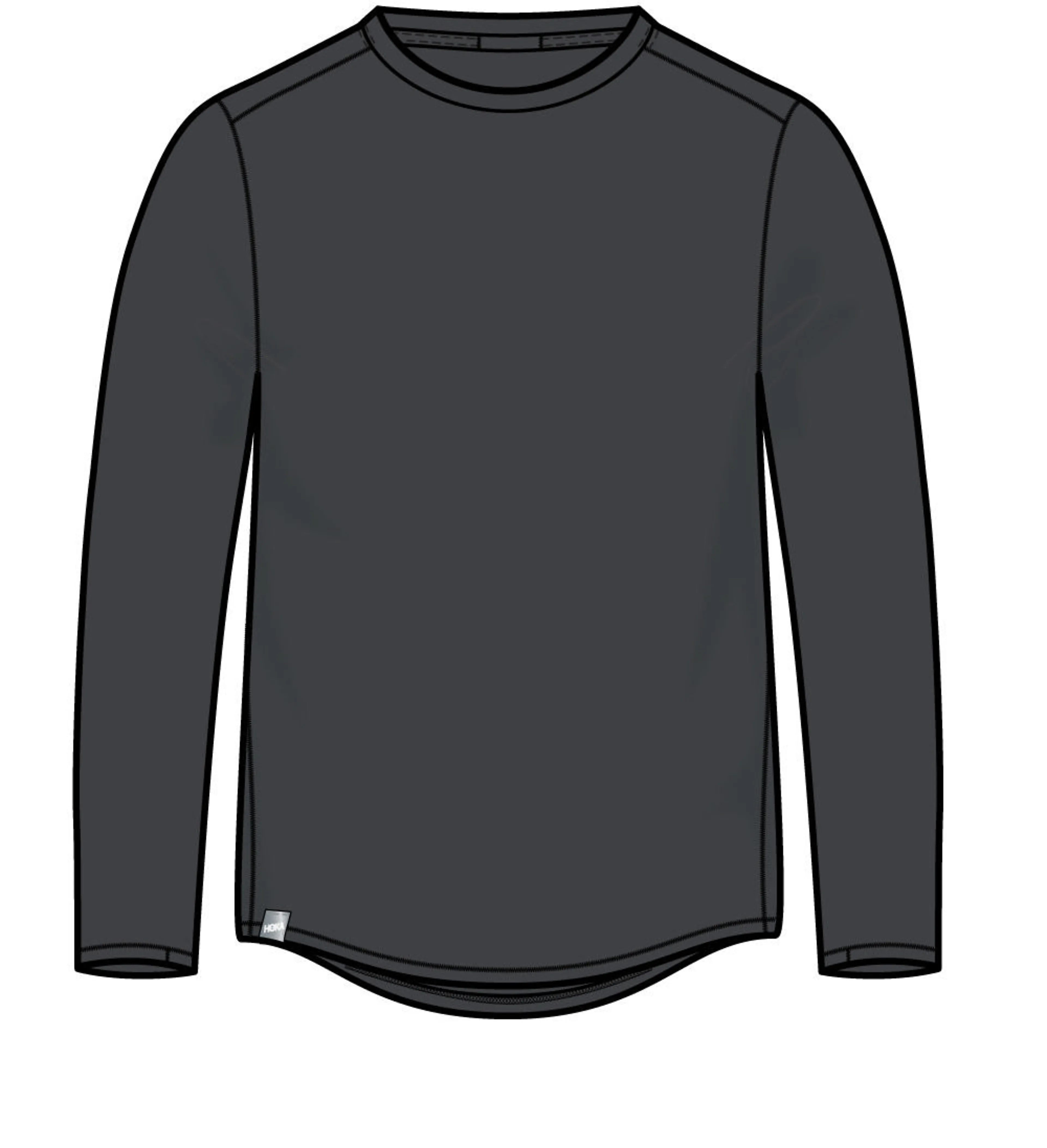 M HOKA ESSENTIAL LS TEE