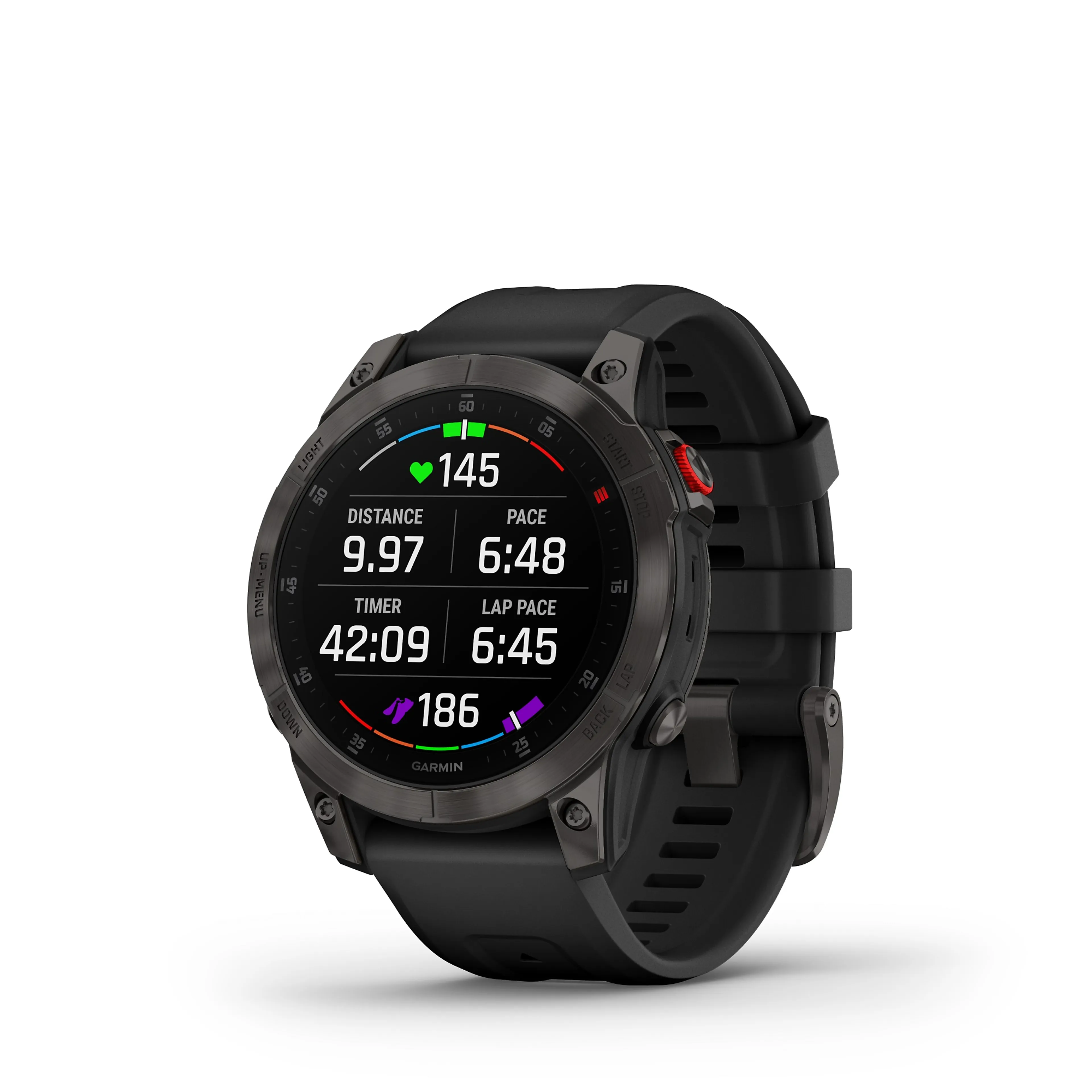 epix Sapphire Black – AMOLED Smartwatch