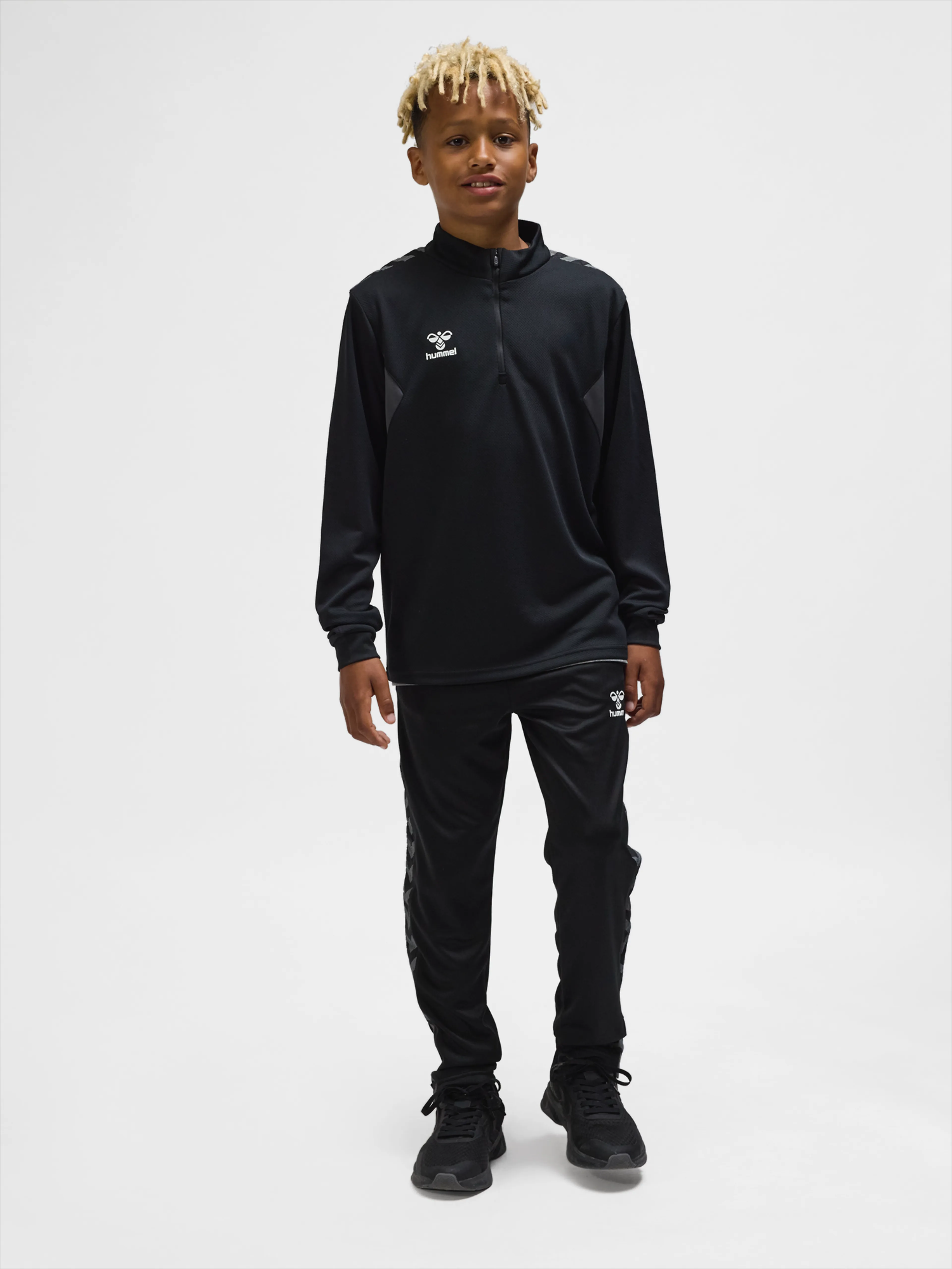 hmlAUTHENTIC HALF ZIP SWEAT KIDS