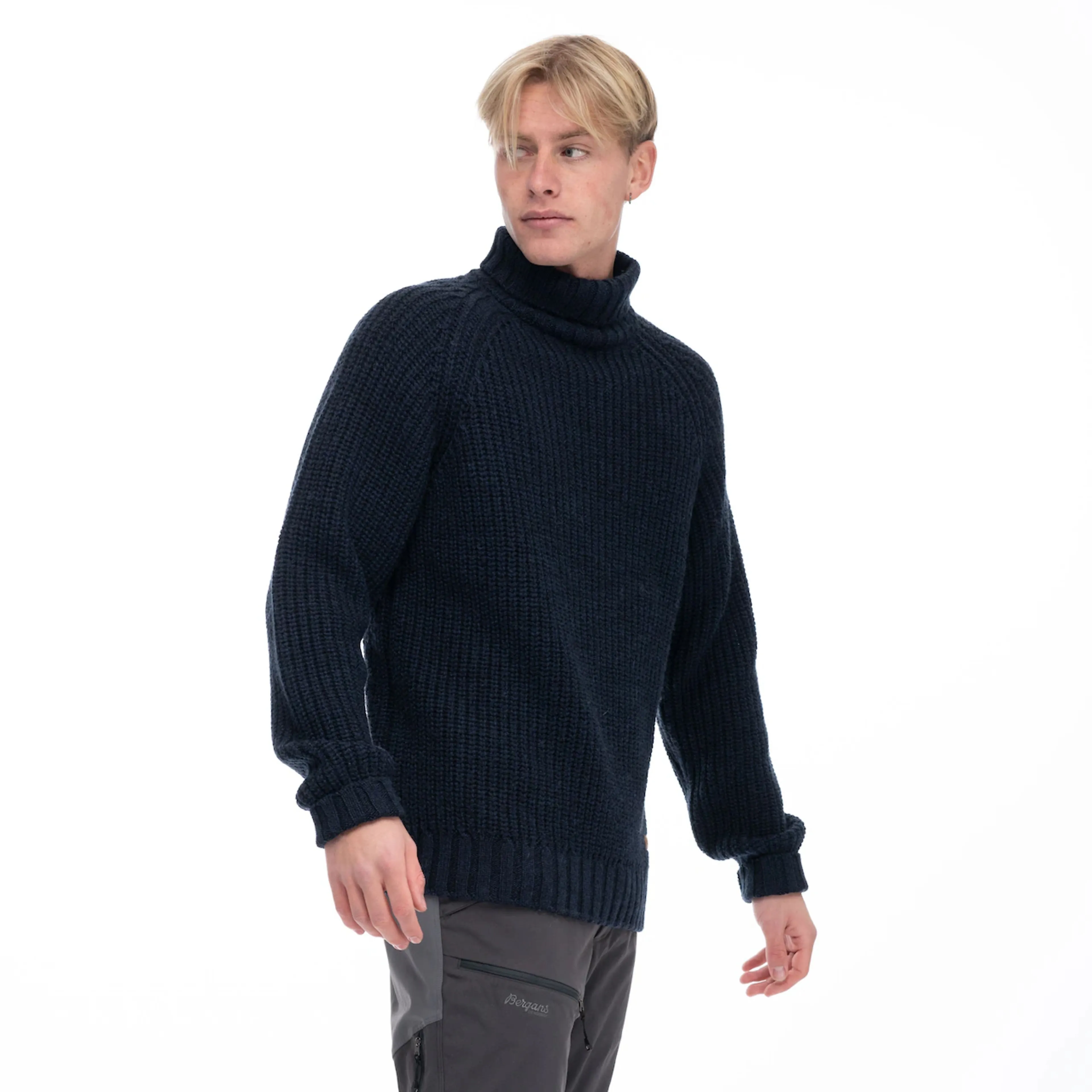 Nordmarka Merino High Neck Jumper Men