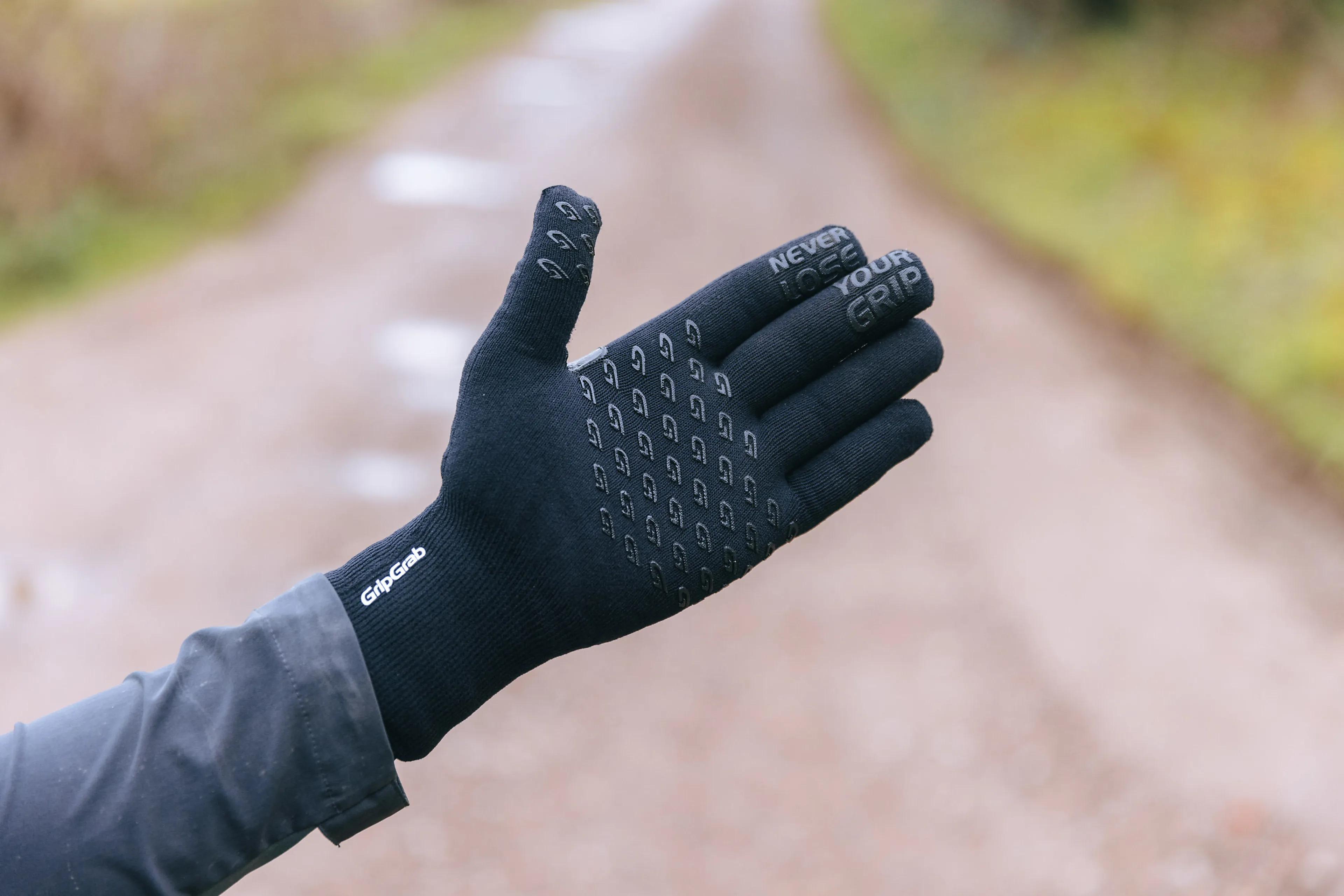 Sykkelhanske Waterproof Knitted Thermal Glove