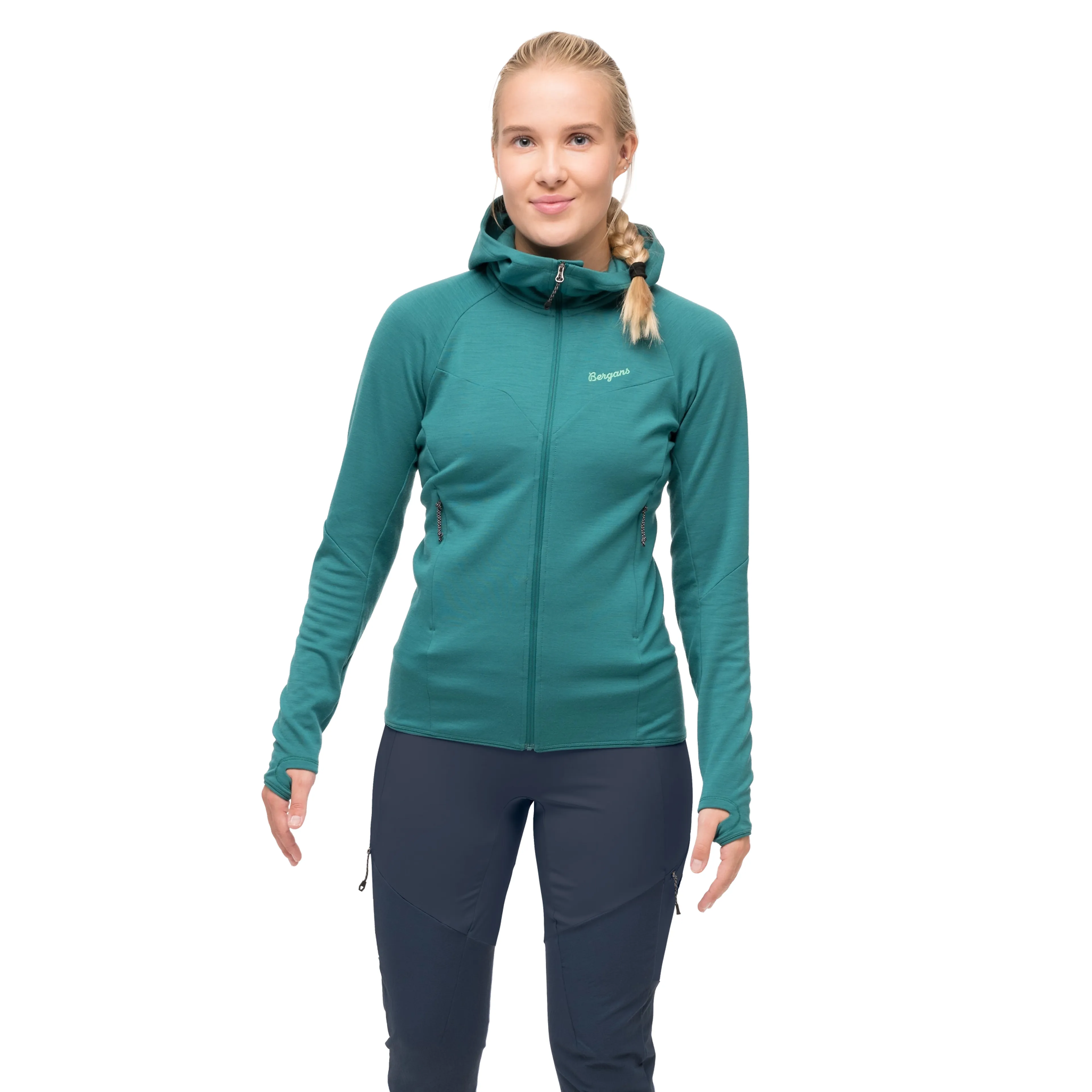 Tind Merino Hood Jacket Women