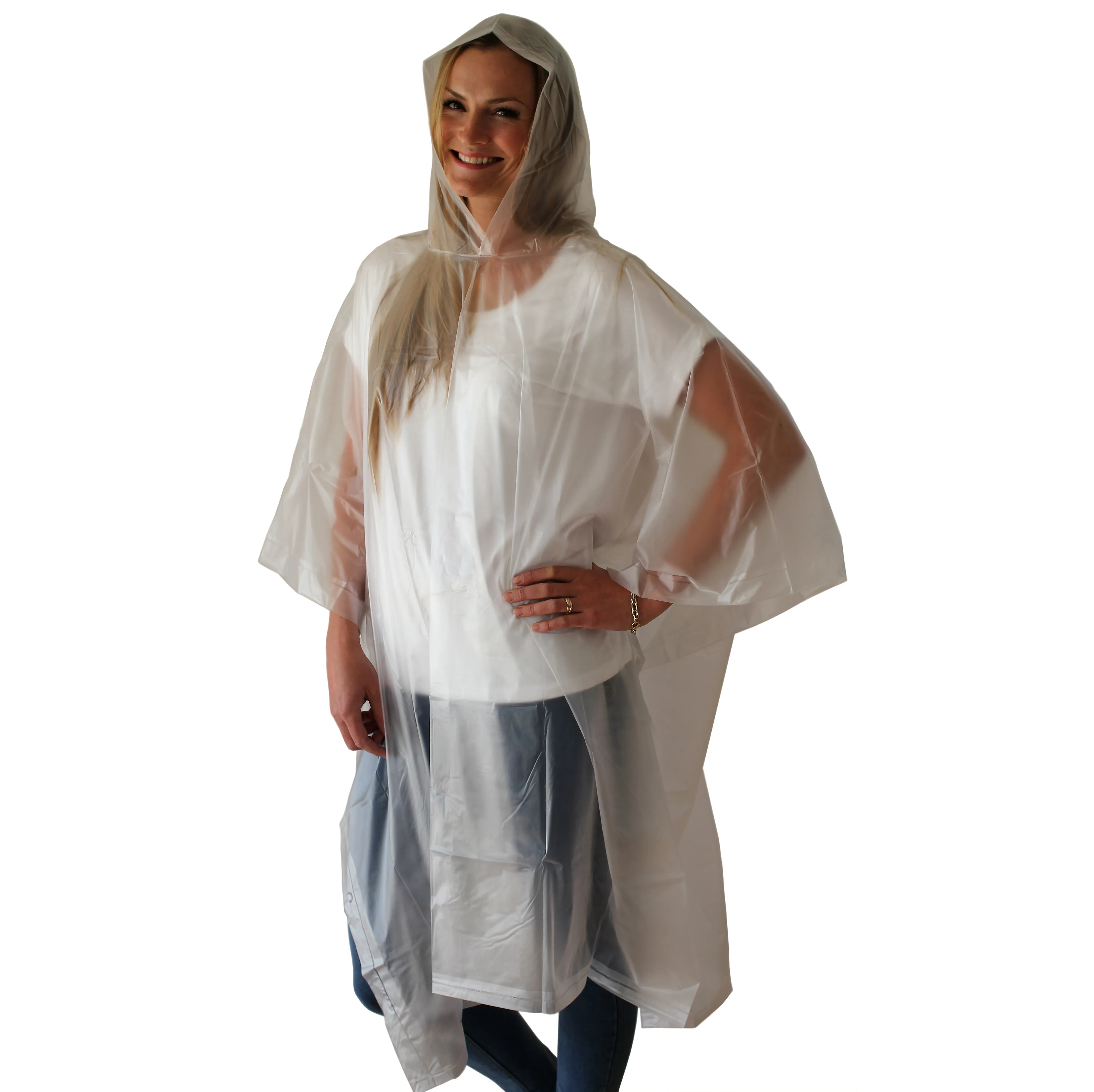 Poncho blank/transparent