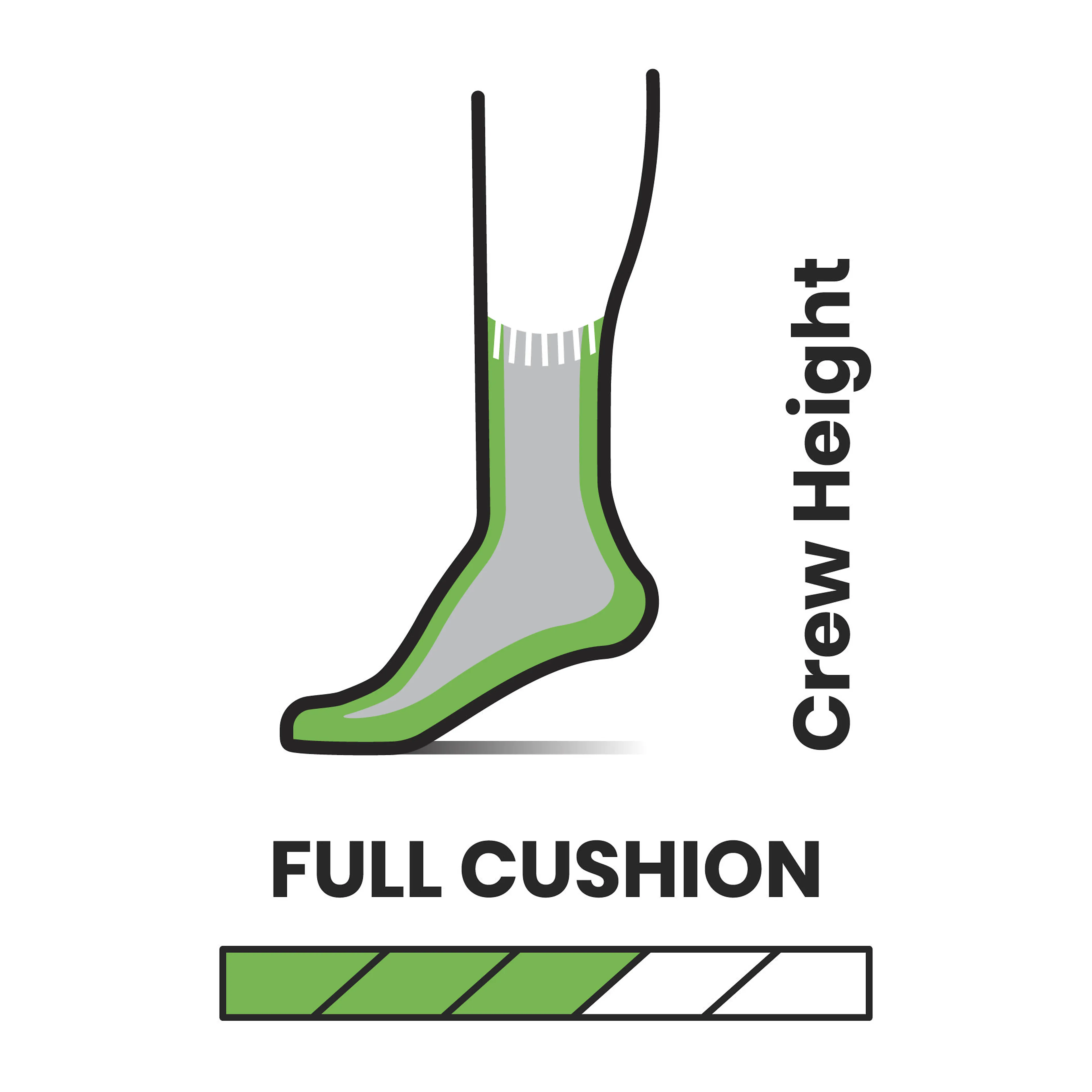 Women's Hike Full Cushion Saturnsphere Crew Socks