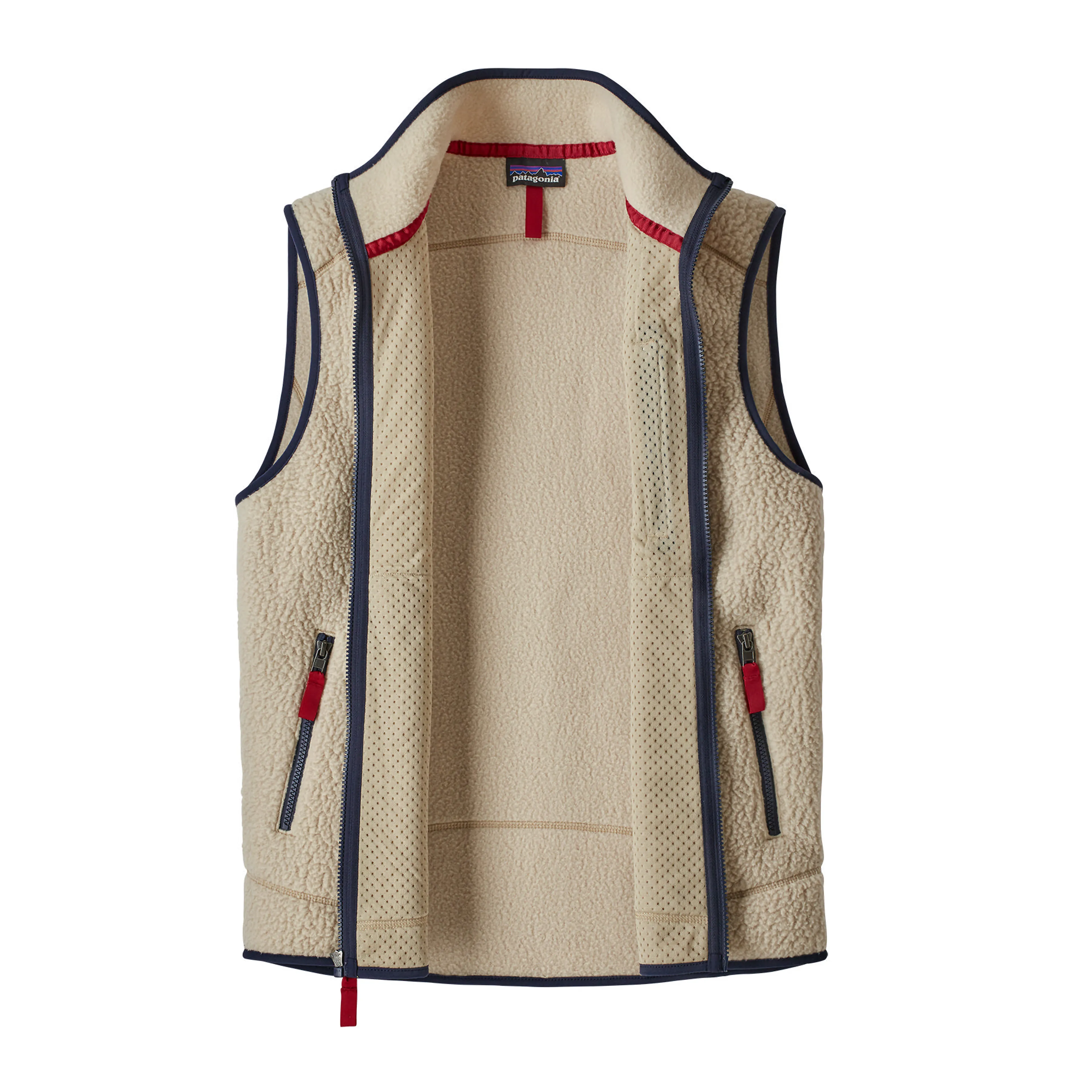 Retro Fleece Vest Herre