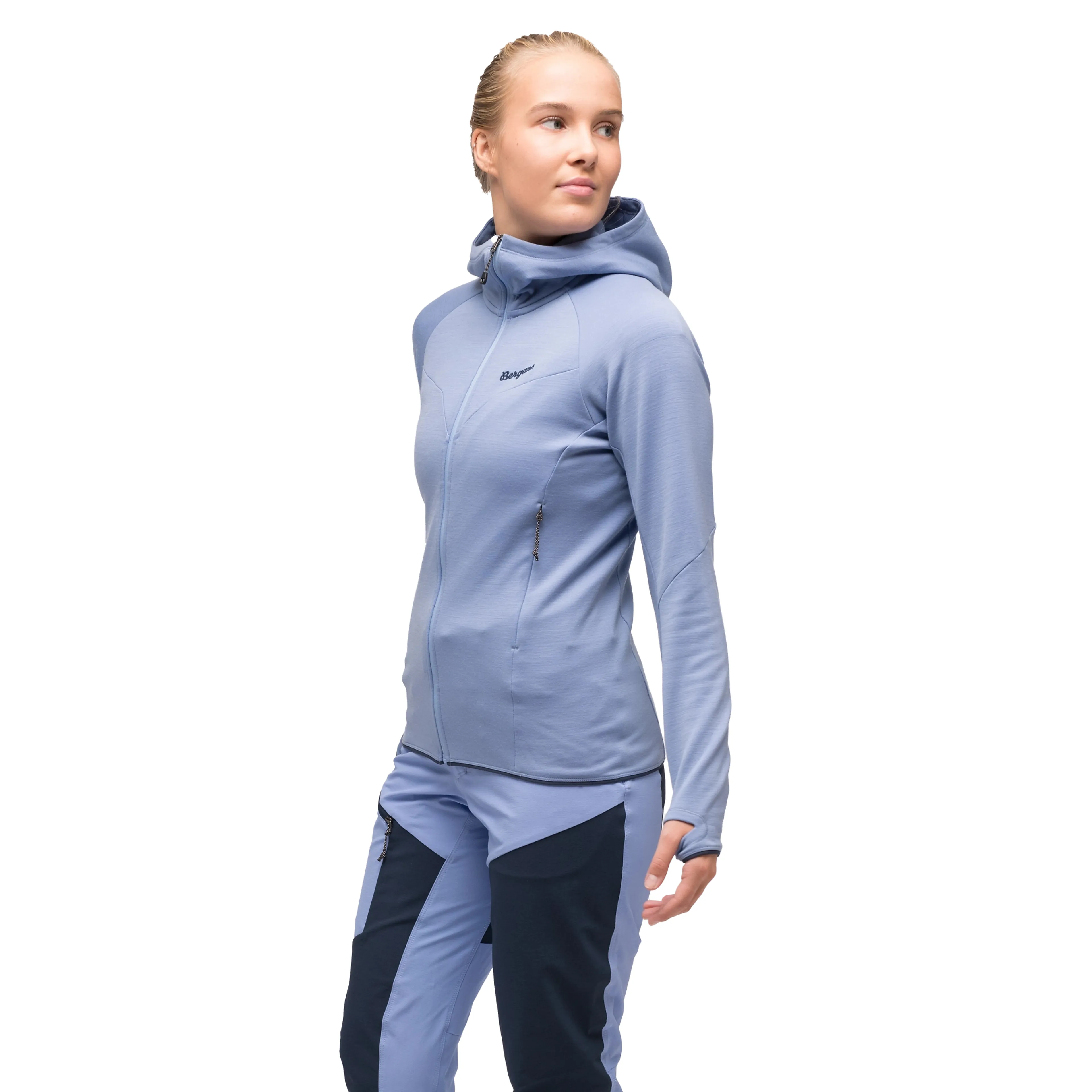 Tind Merino Hood Jacket Women