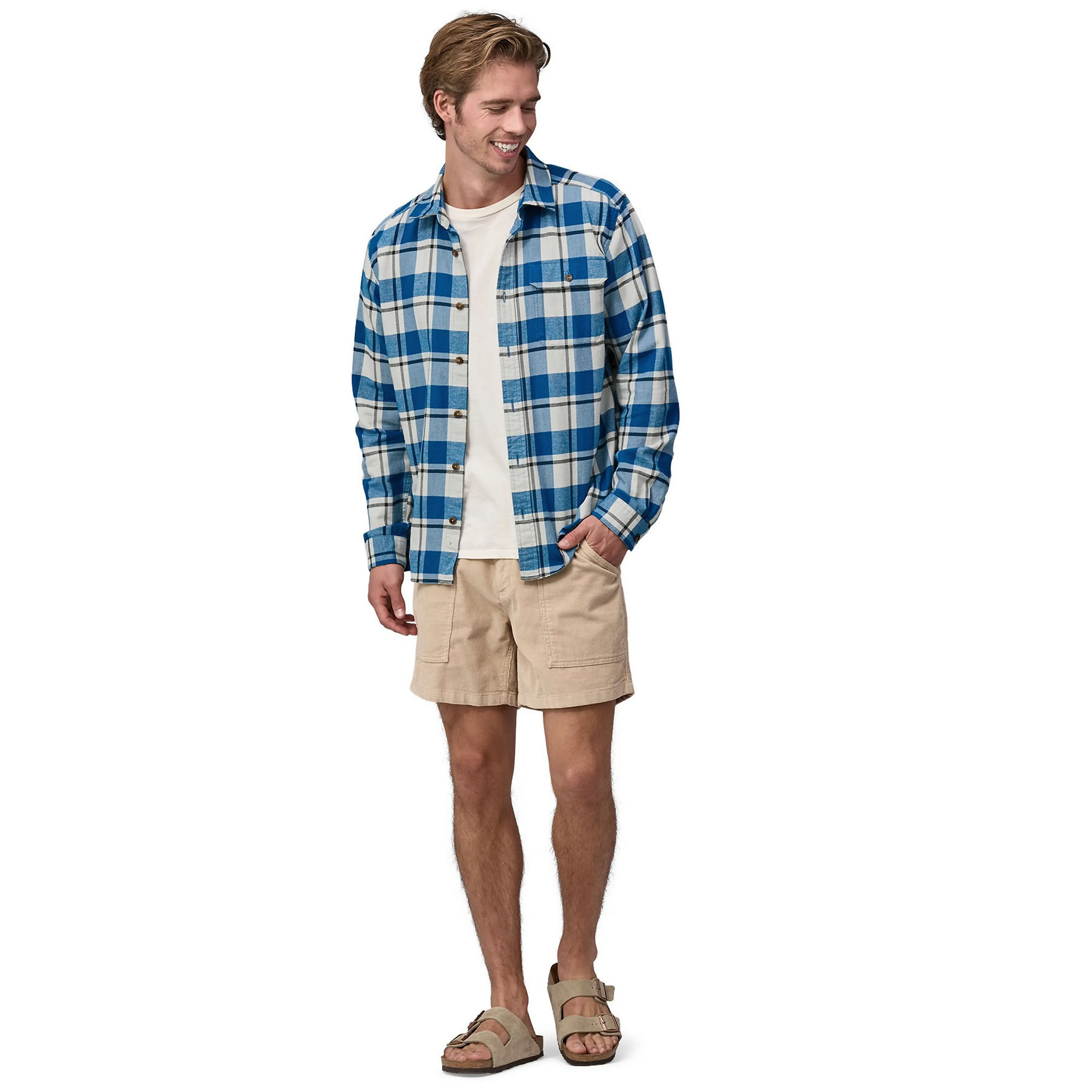 M's L/S Cotton in Conversion LW Fjord Flannel Shirt