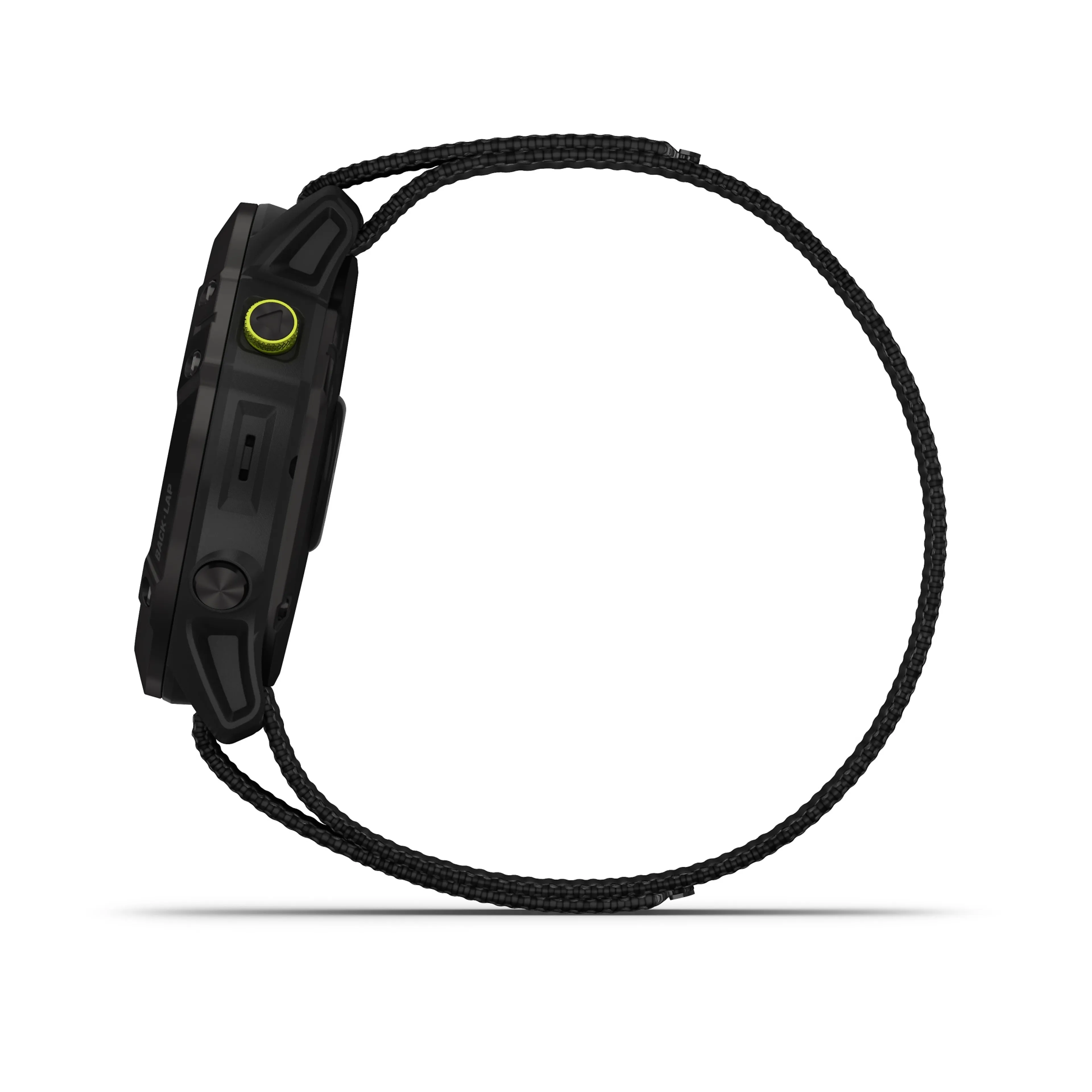 Enduro HR pulsklokke, Black DLC w/Nylon Band