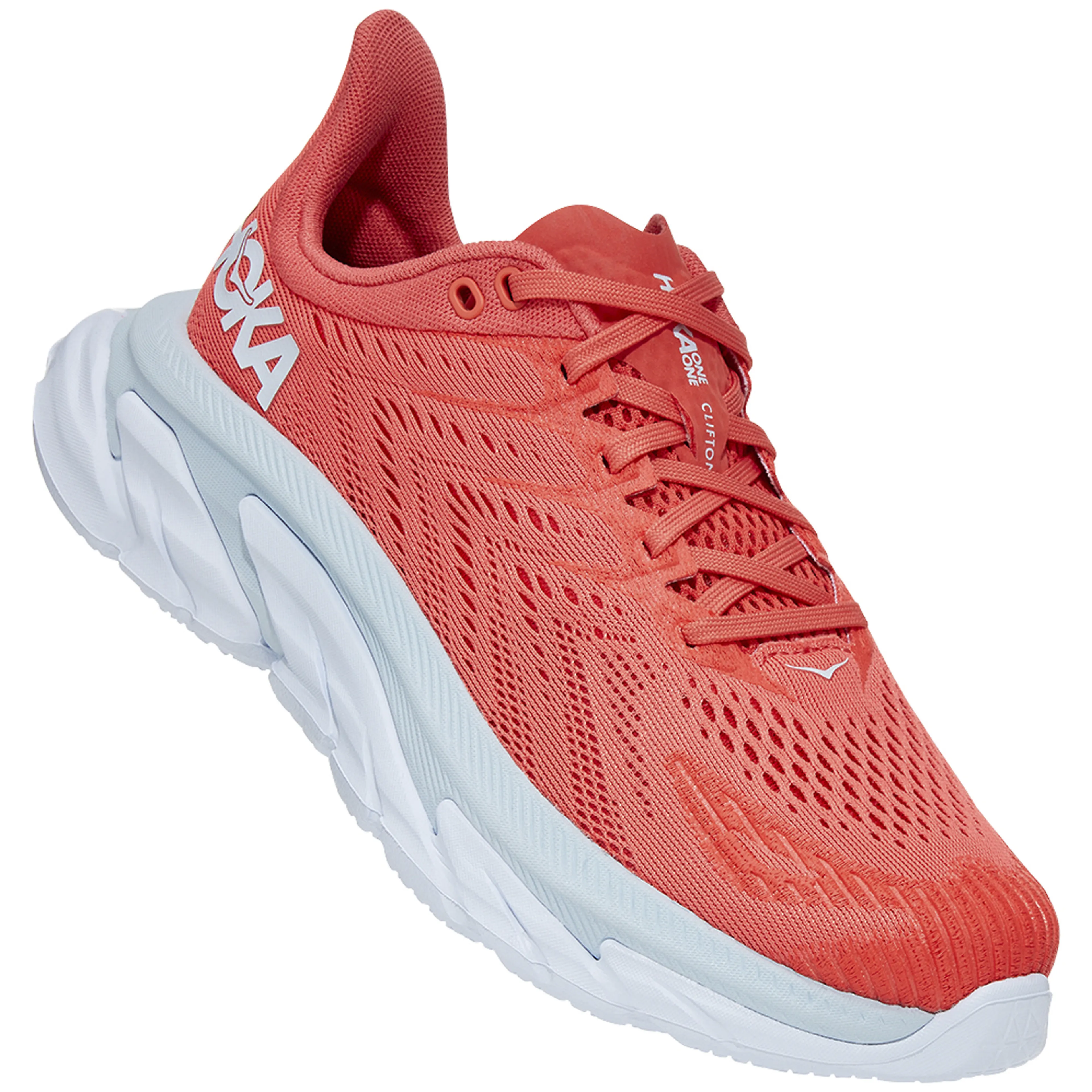 HCWH/HOT CORAL / WHITE