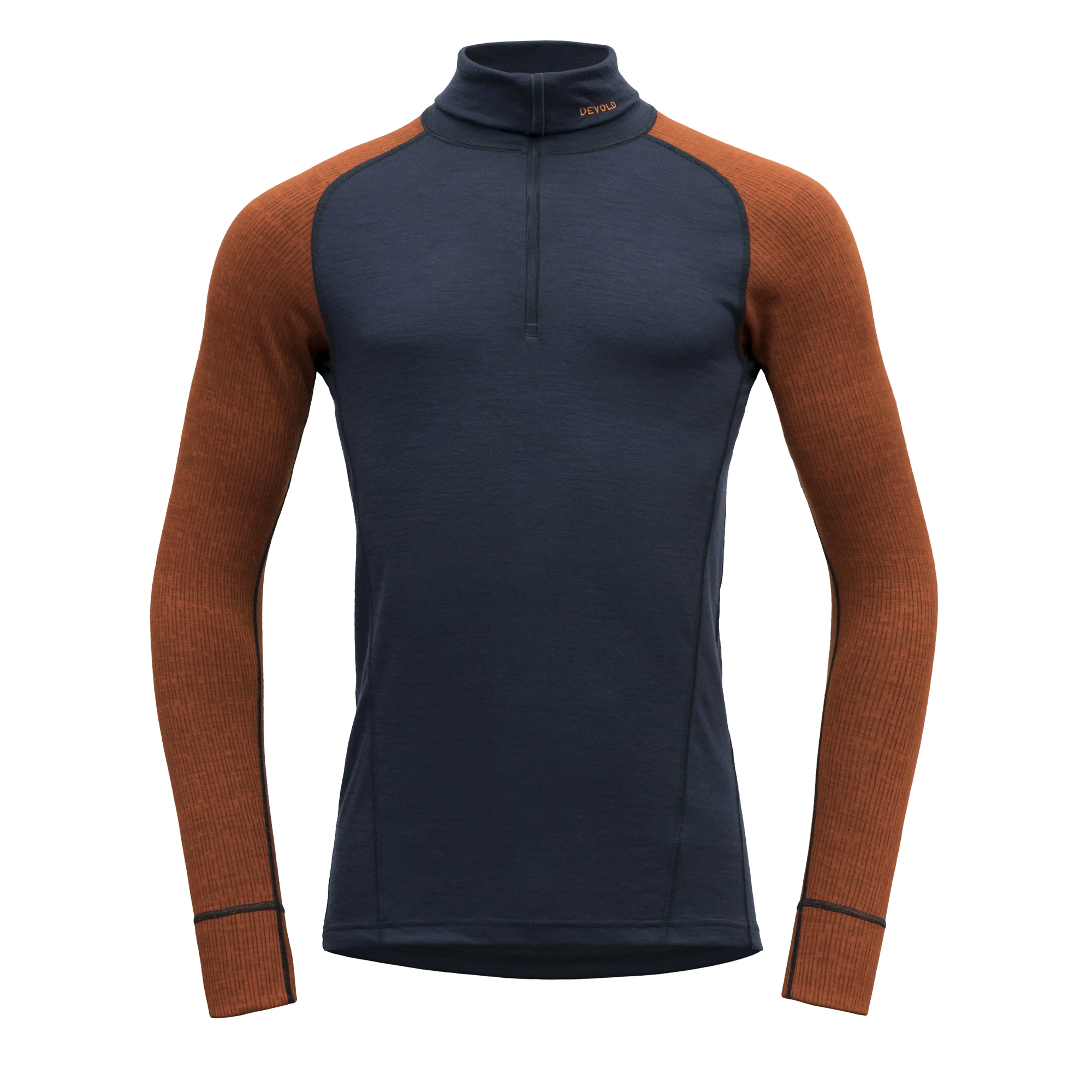 DUO ACTIVE MERINO 210 Z.NECK MAN