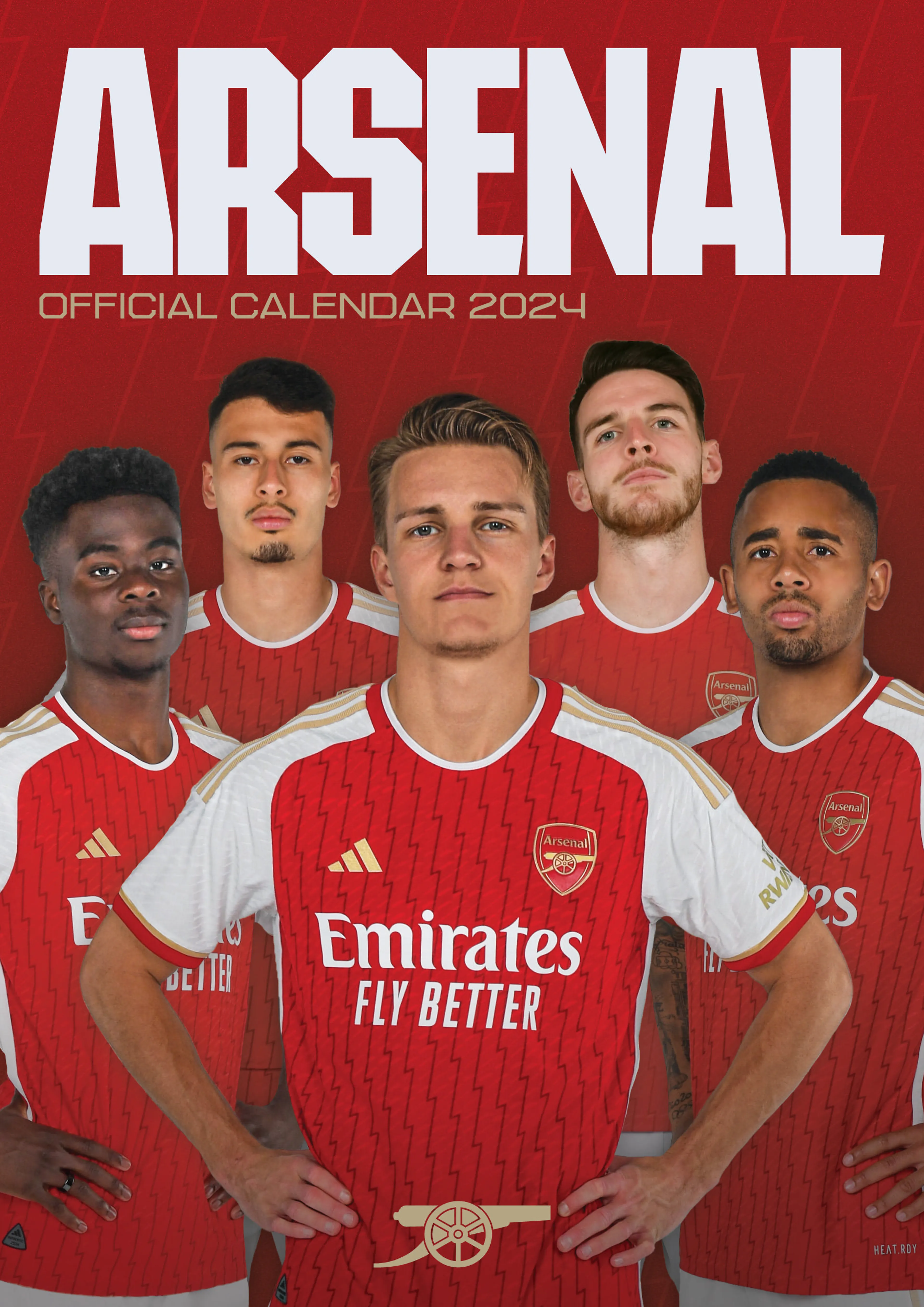 ARSENAL FC 2024 A3 KALENDER