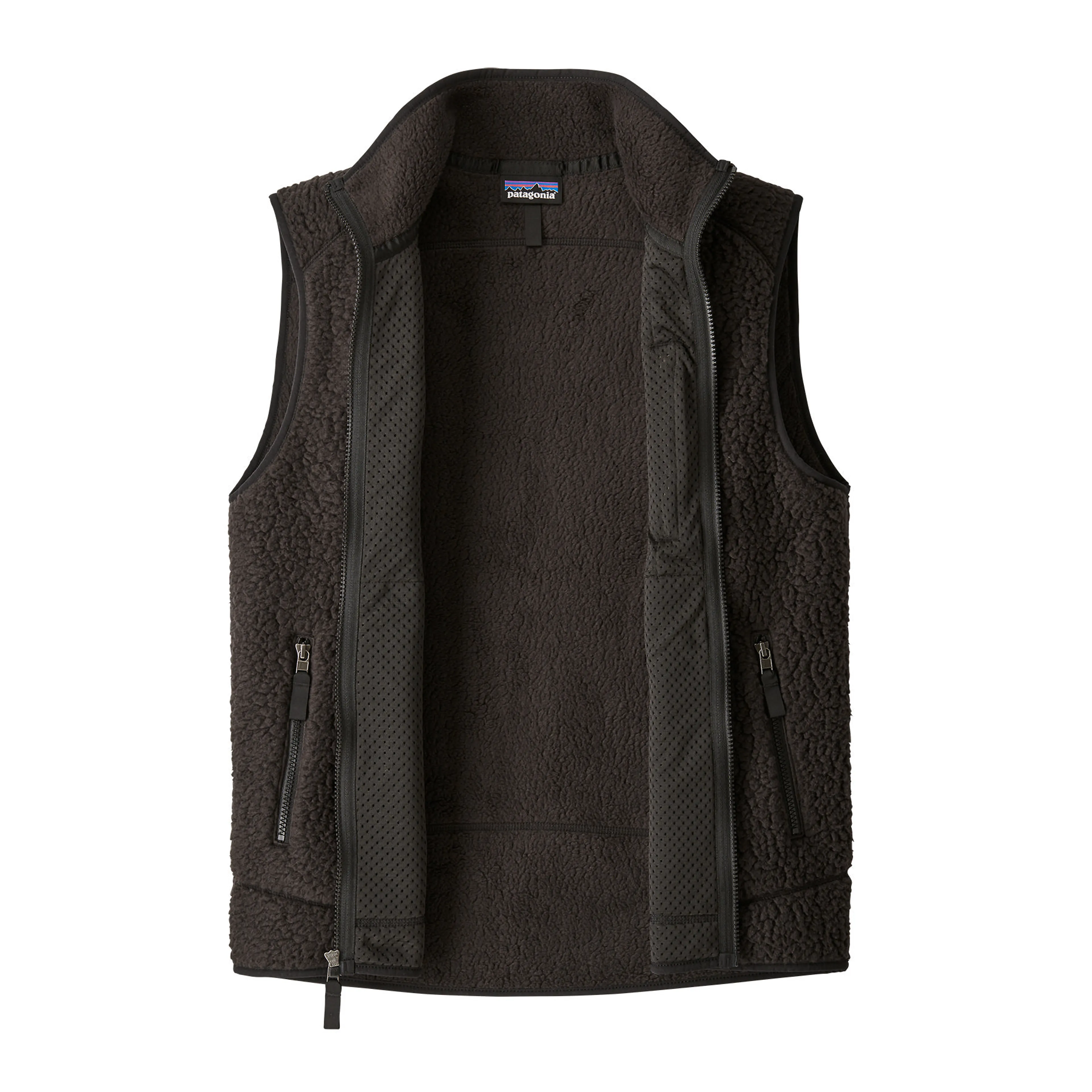 Retro Fleece Vest Herre