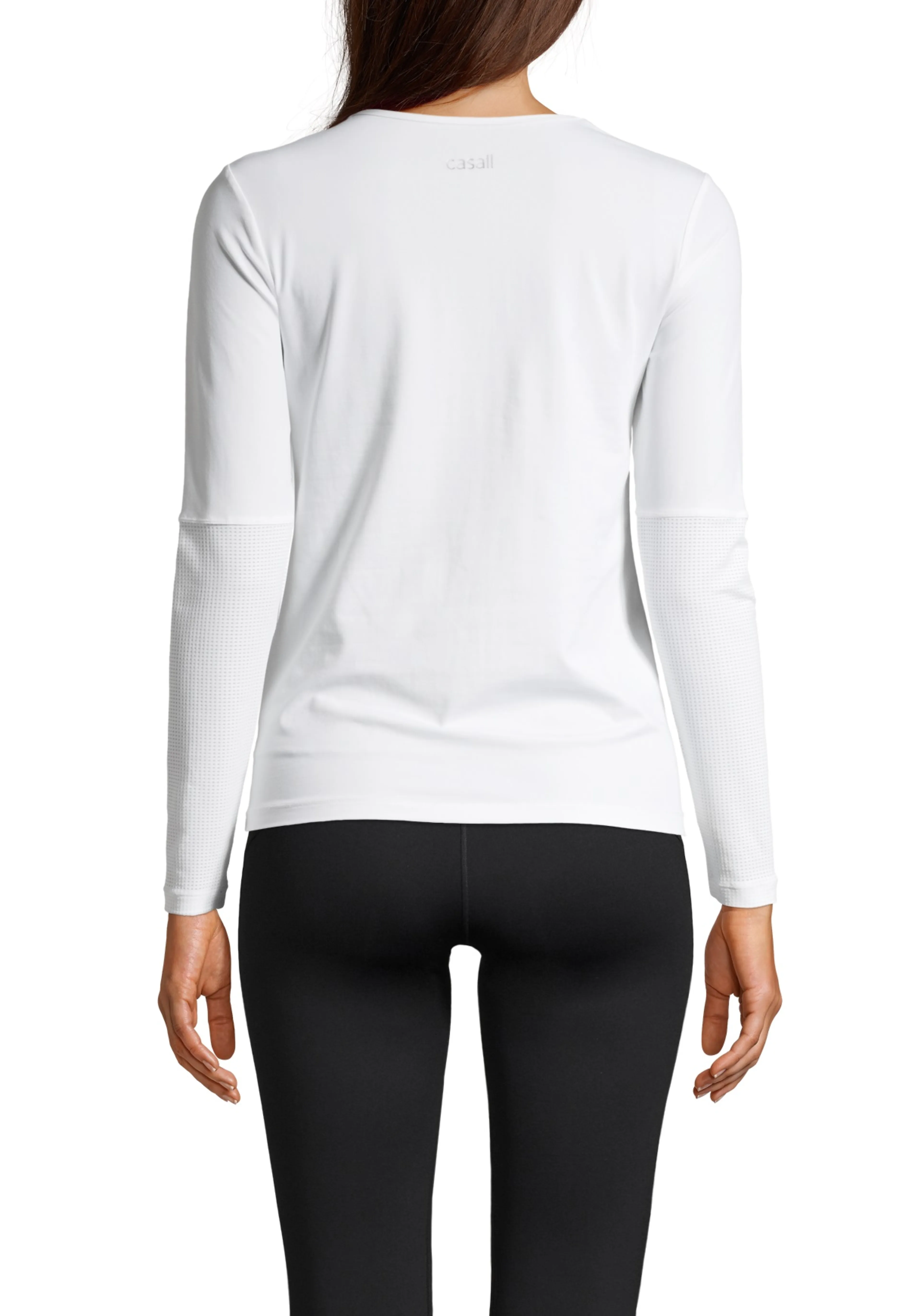 Essential Mesh Detail Long Sleeve