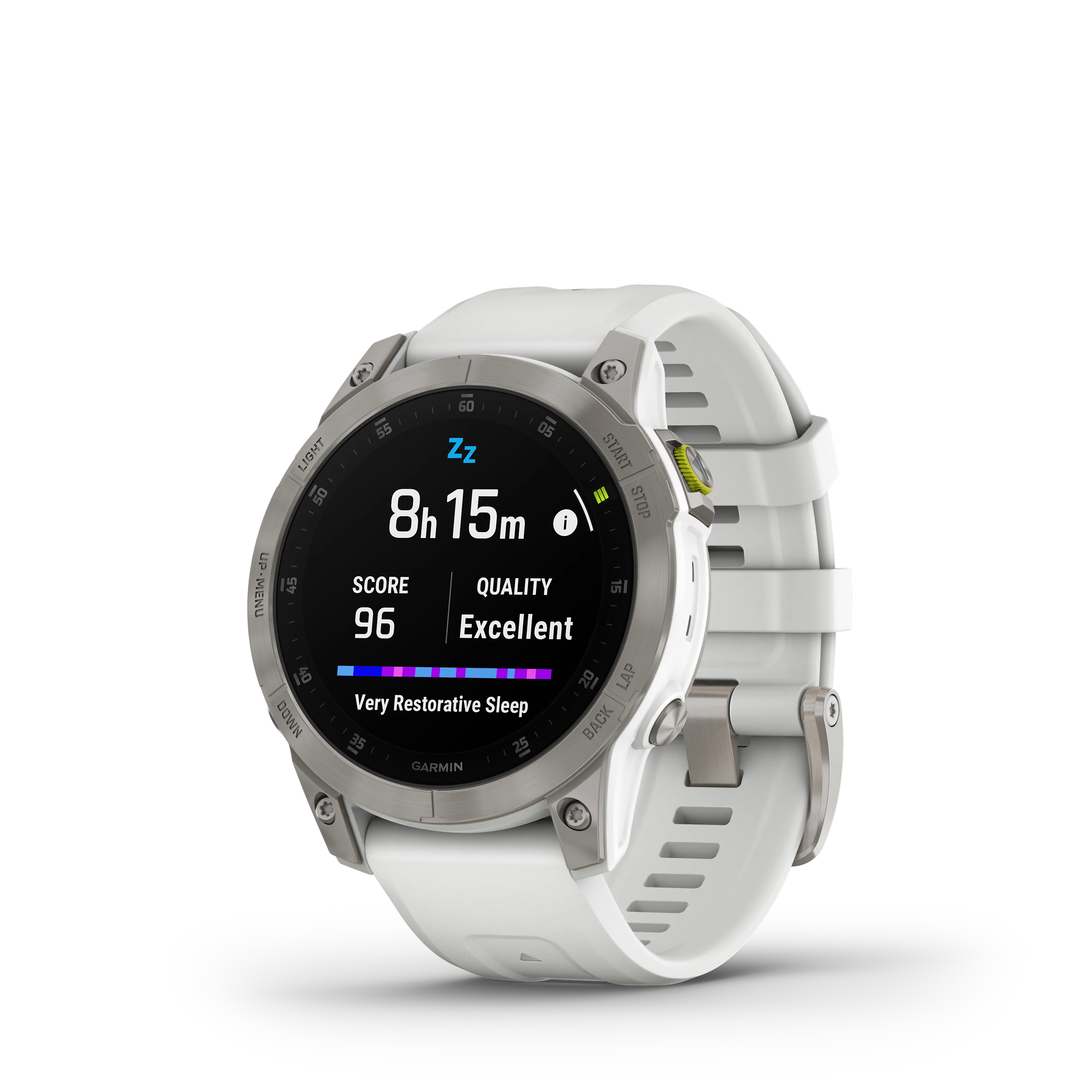 epix Sapphire White – AMOLED Smartwatch