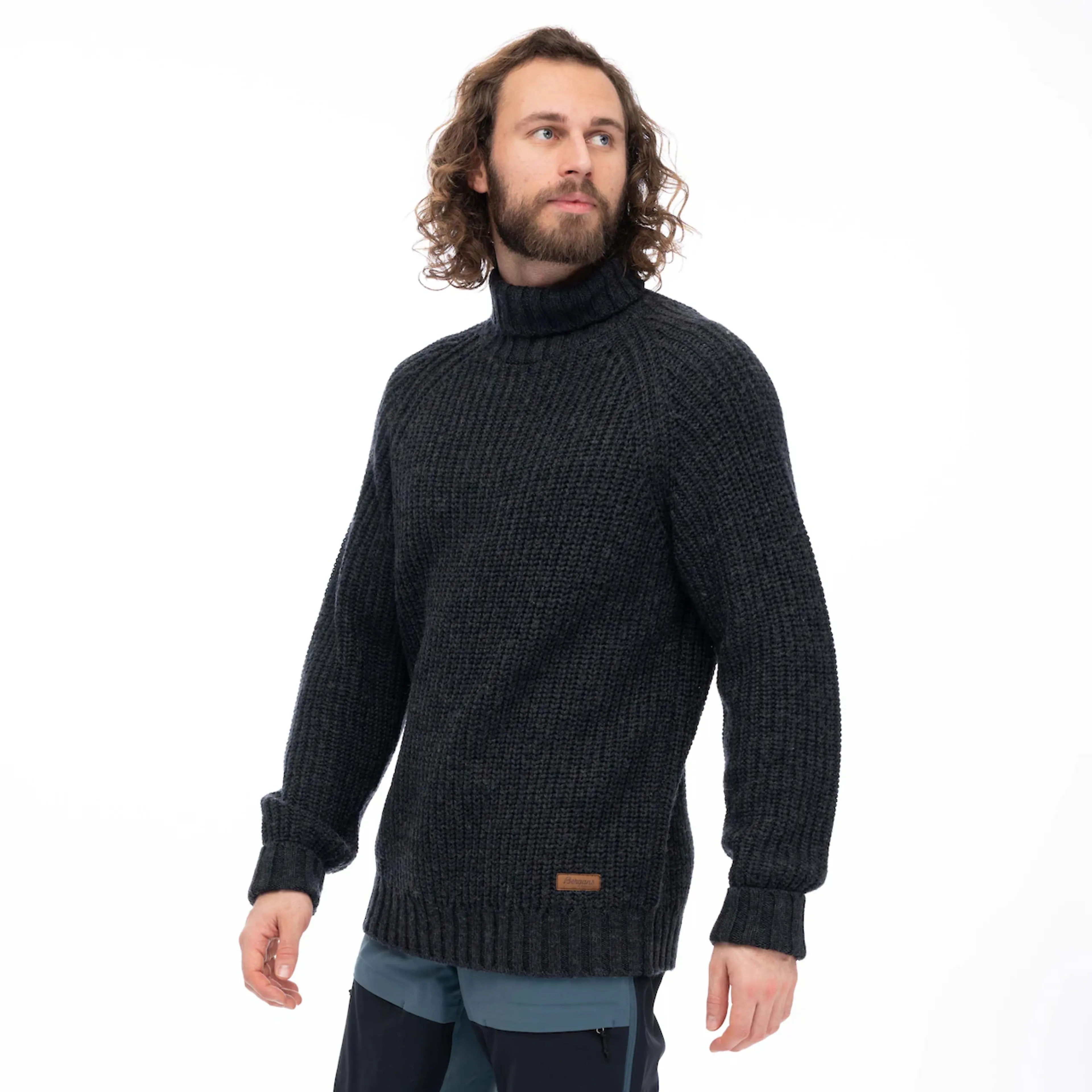 Nordmarka Merino High Neck Jumper Men