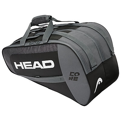 HEAD Base Padel Bag Unisex, Noir/Orange, M : : Sports et Loisirs