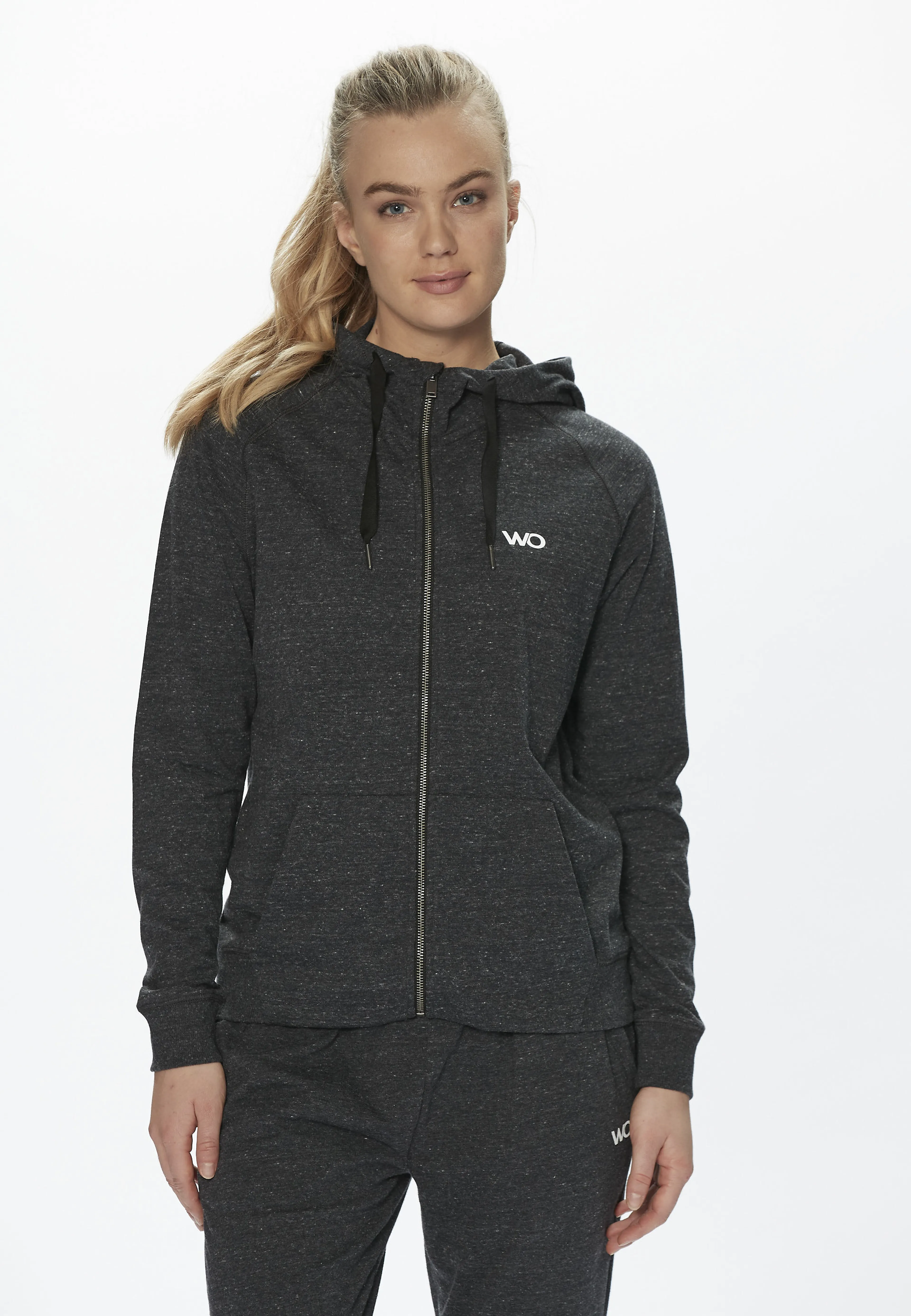 Tawny W Melange Sweat Hoody